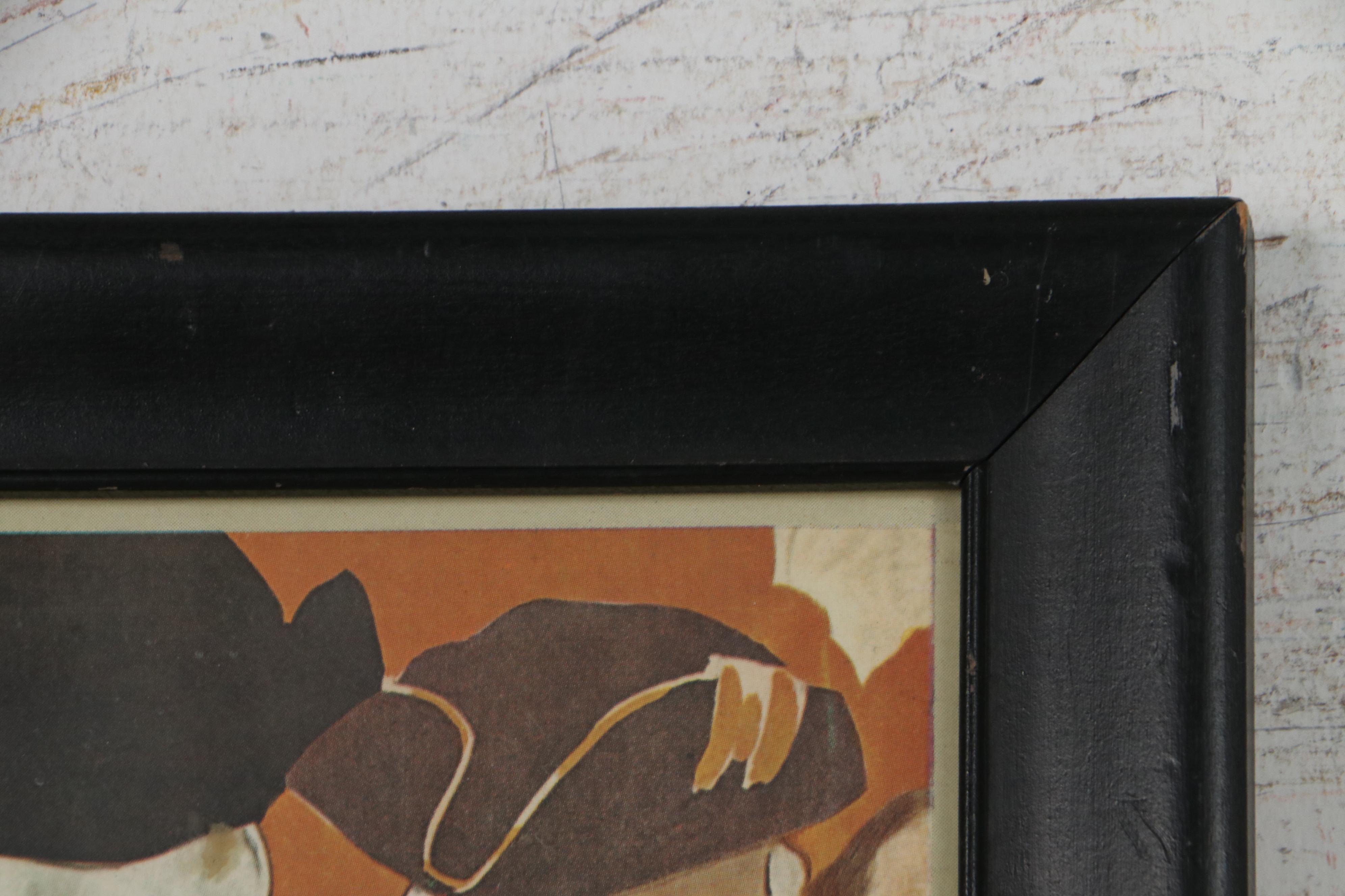 Manon Lescaut, Musica di Puccini Offset Lithograph Advertisement