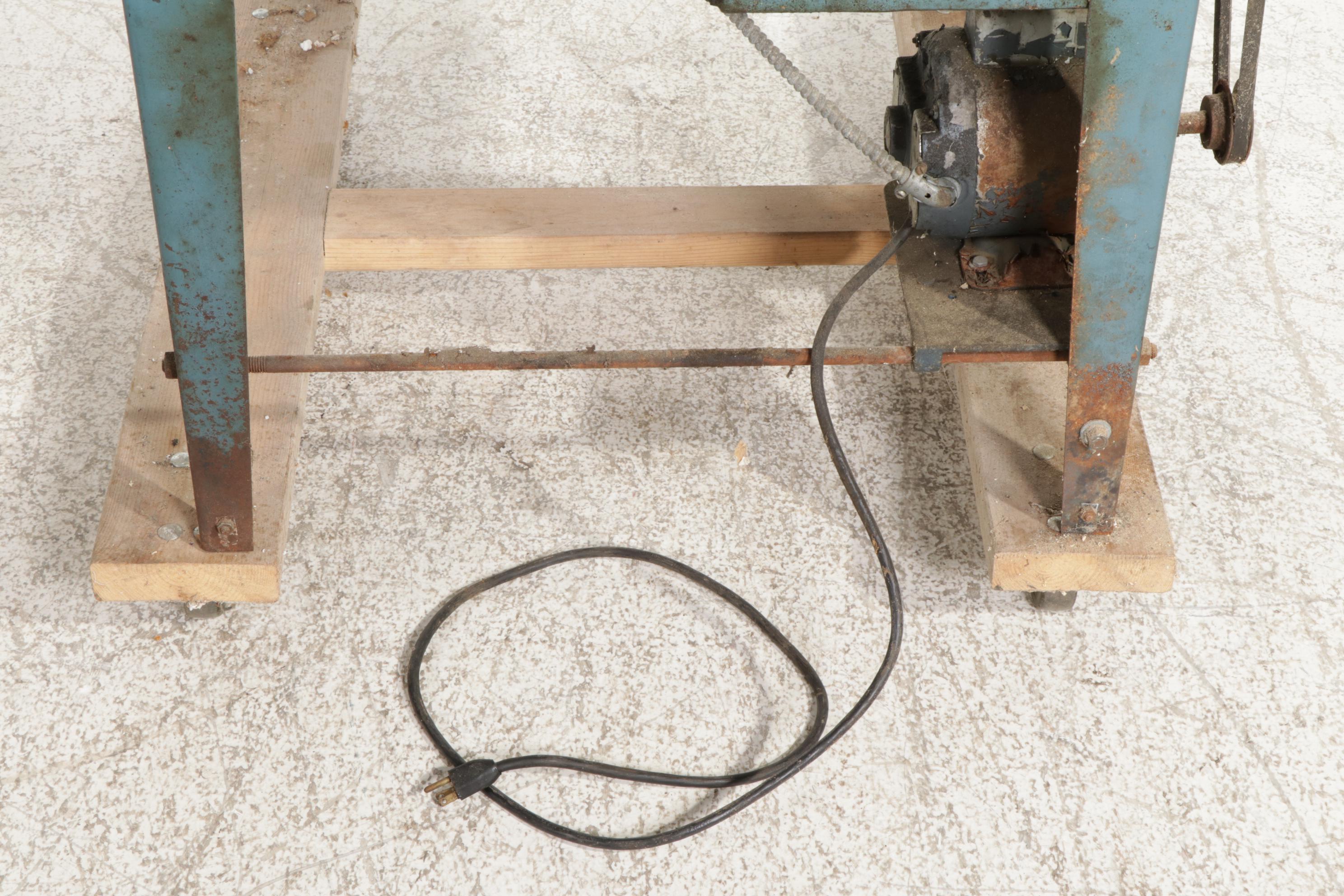 Frantom F-4-18 Lapidary Slab Saw, Mid-20th Century