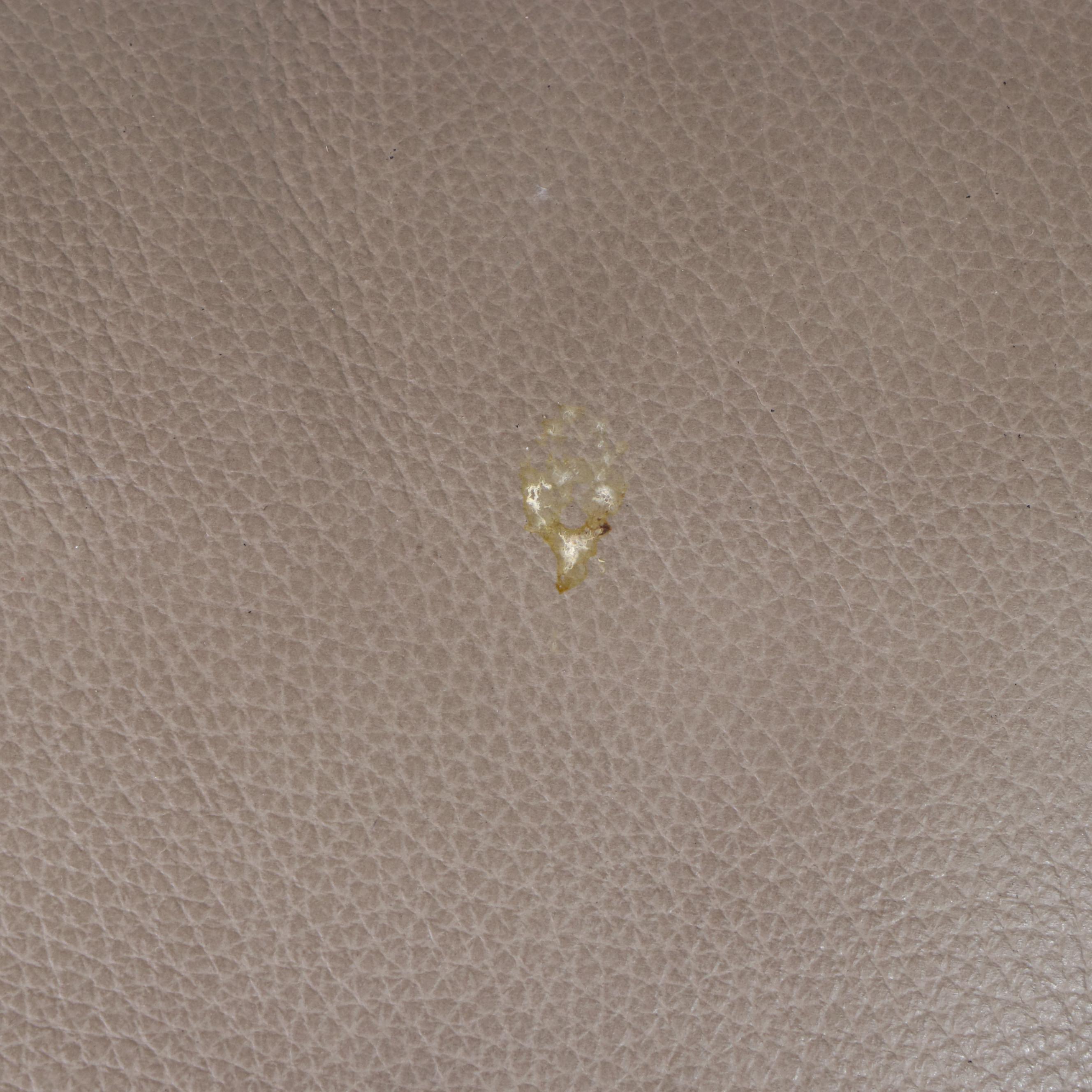 Chateau D'ax Modernist Style Leather and Chrome Lounge Chair