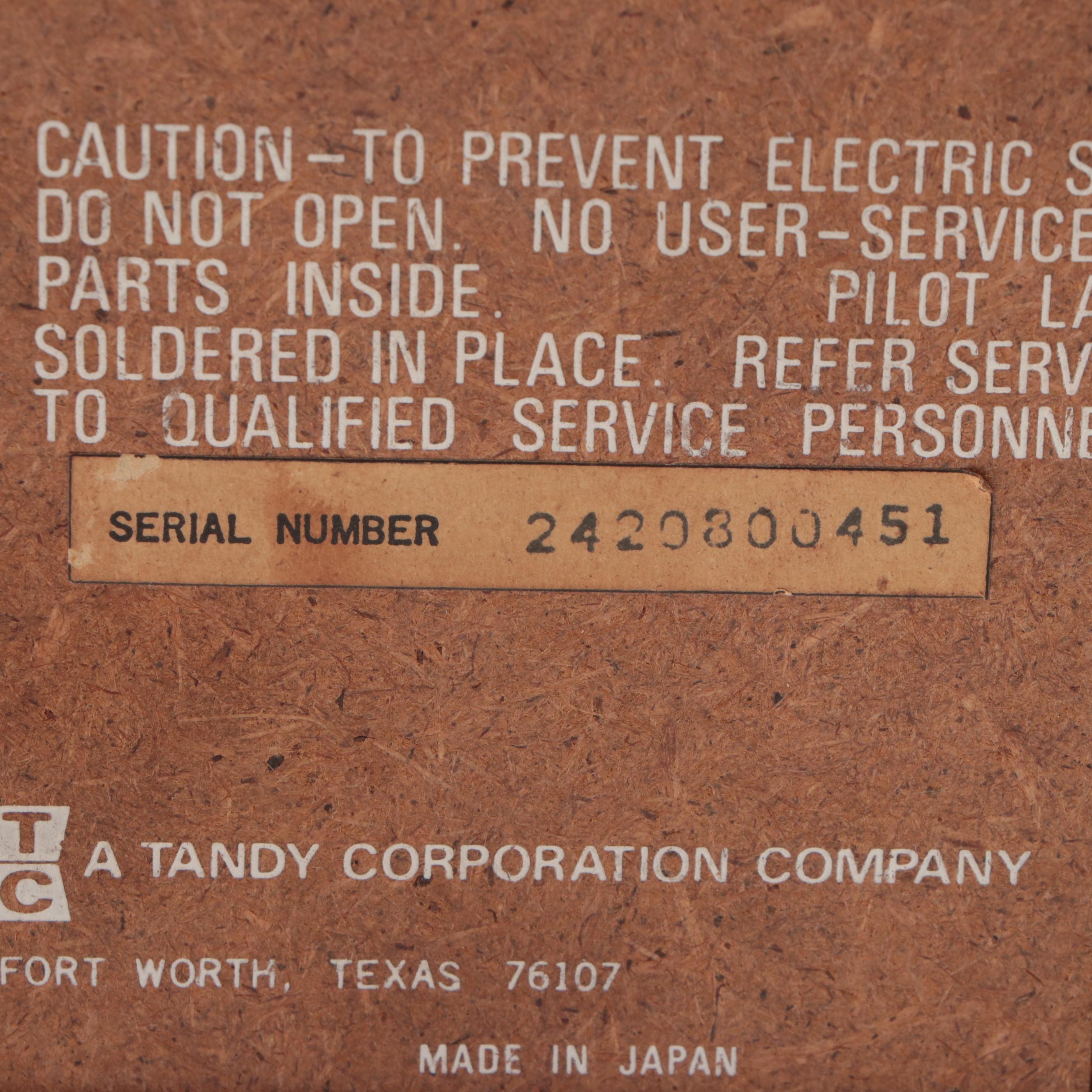 Marantz 5020 Cassette Deck, Realistic TR-881 8-Track Recorder and TEAC Equalizer