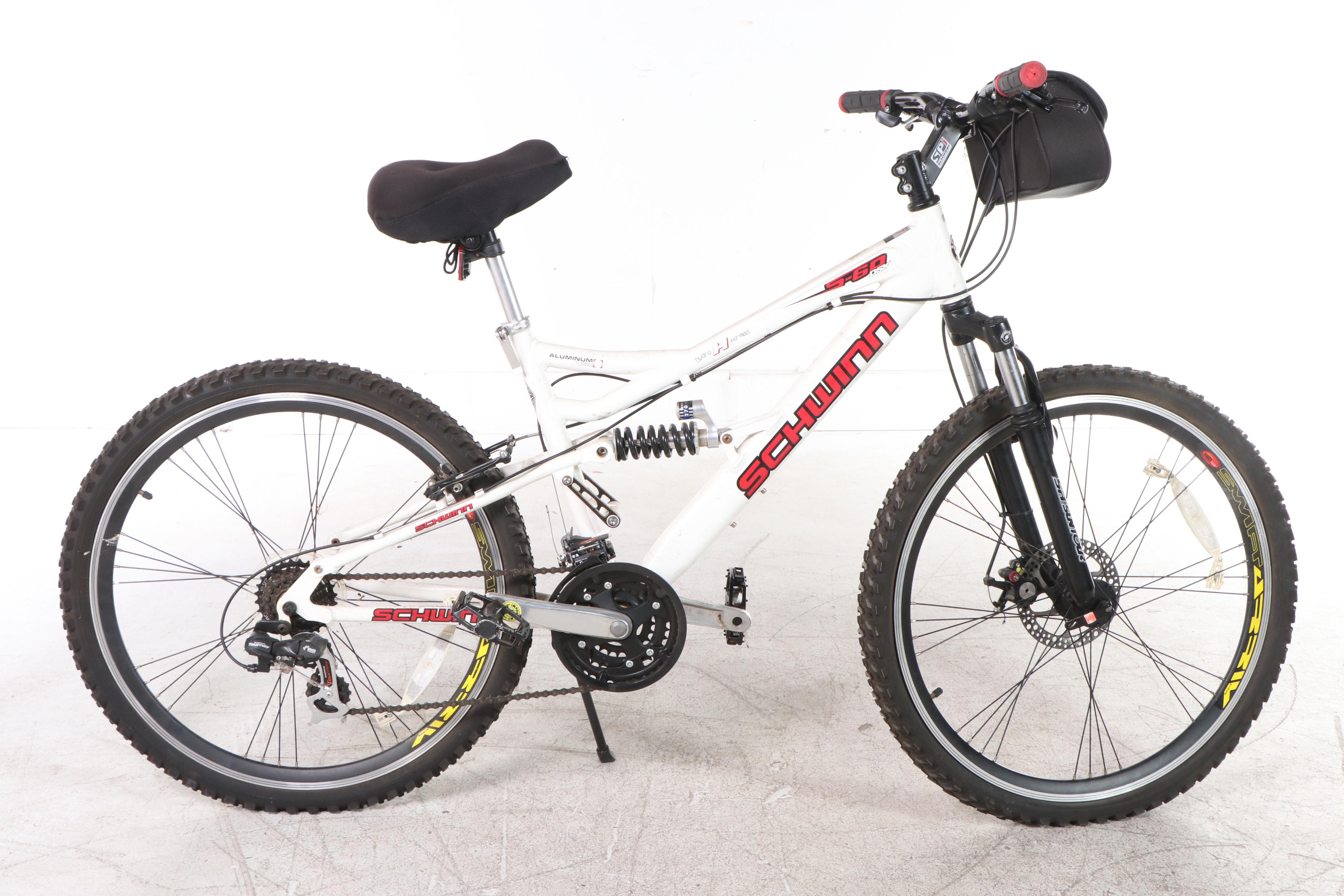Schwinn SX 2000 and S-60 DSX Mountain Bikes