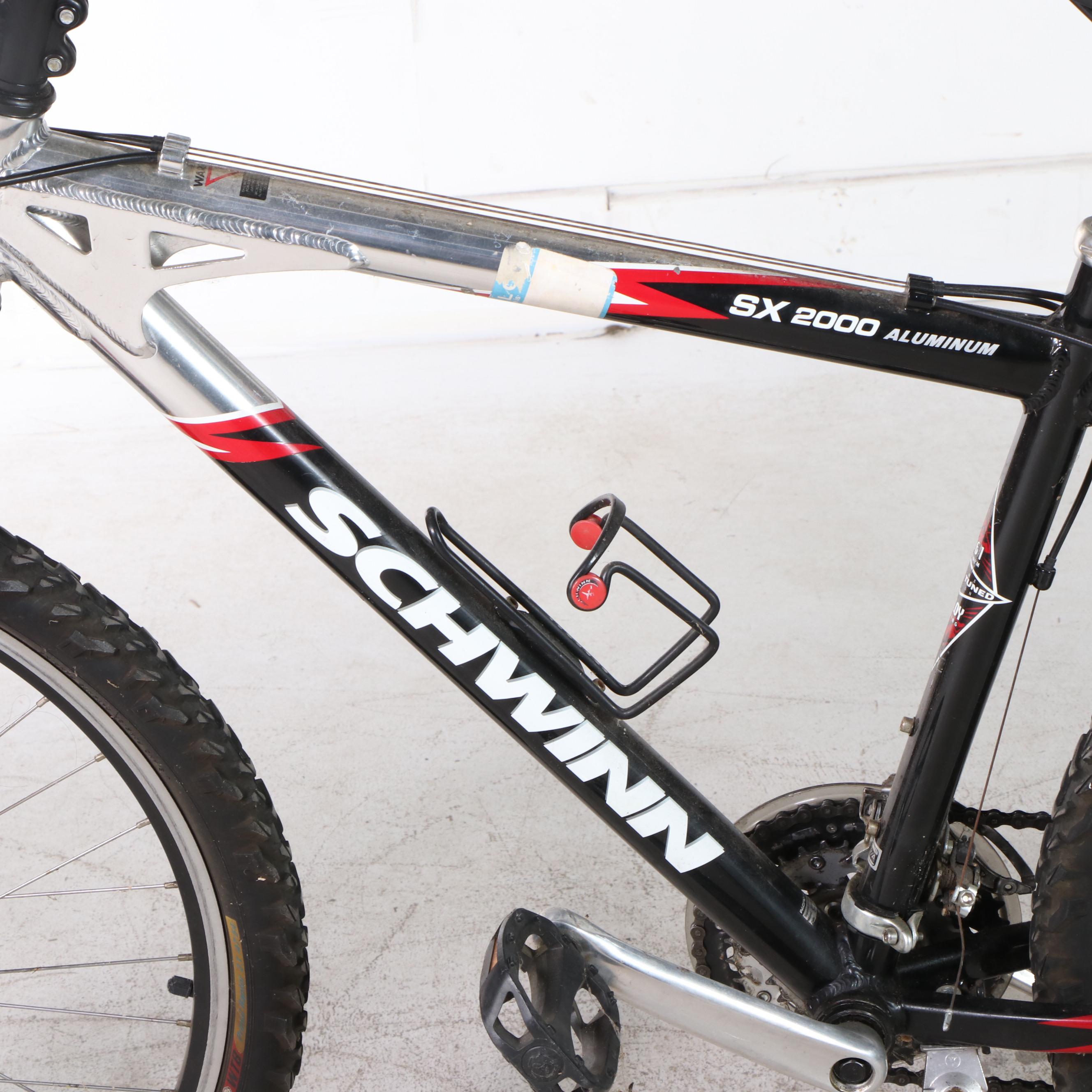 Schwinn SX 2000 and S-60 DSX Mountain Bikes