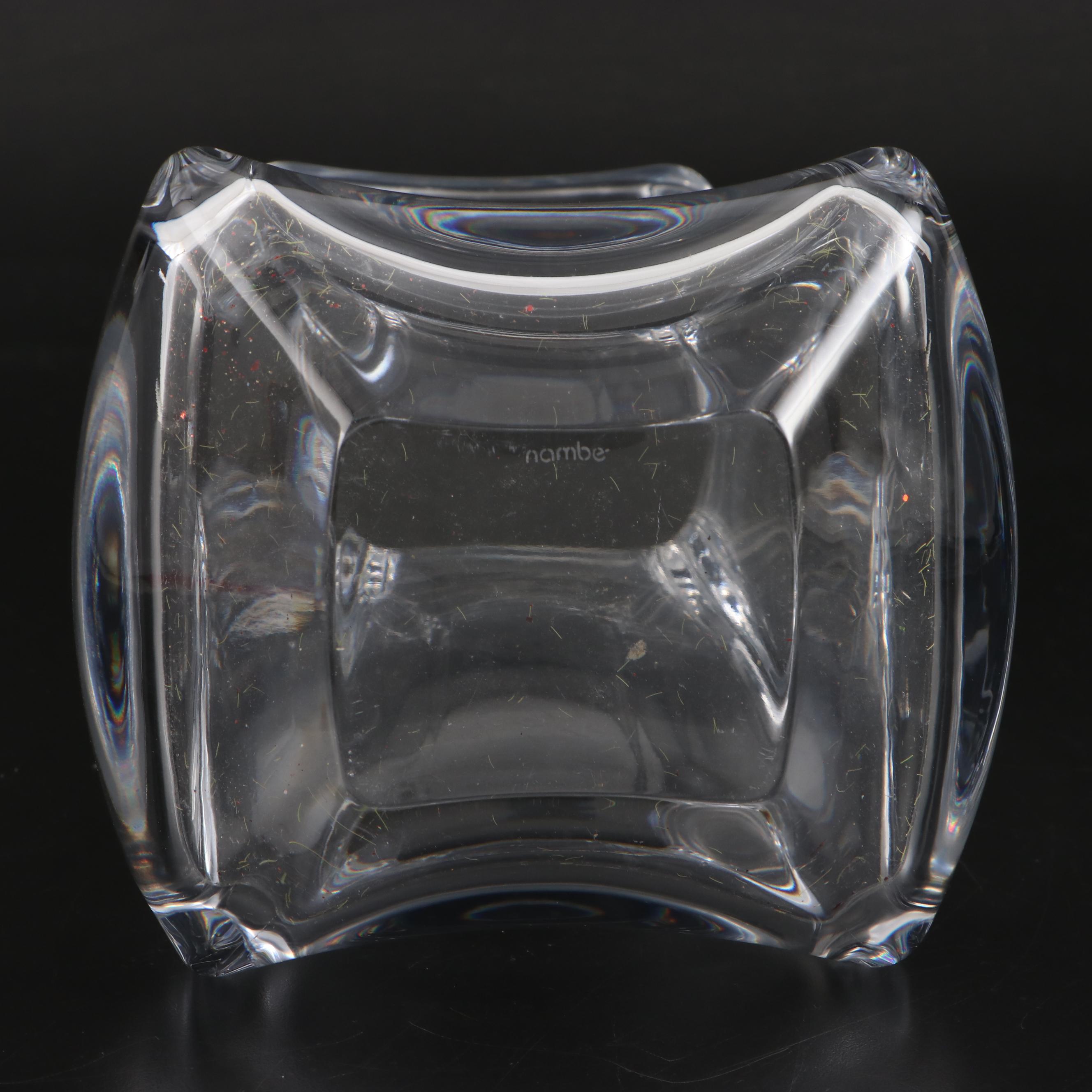 Nambé Glass Vase