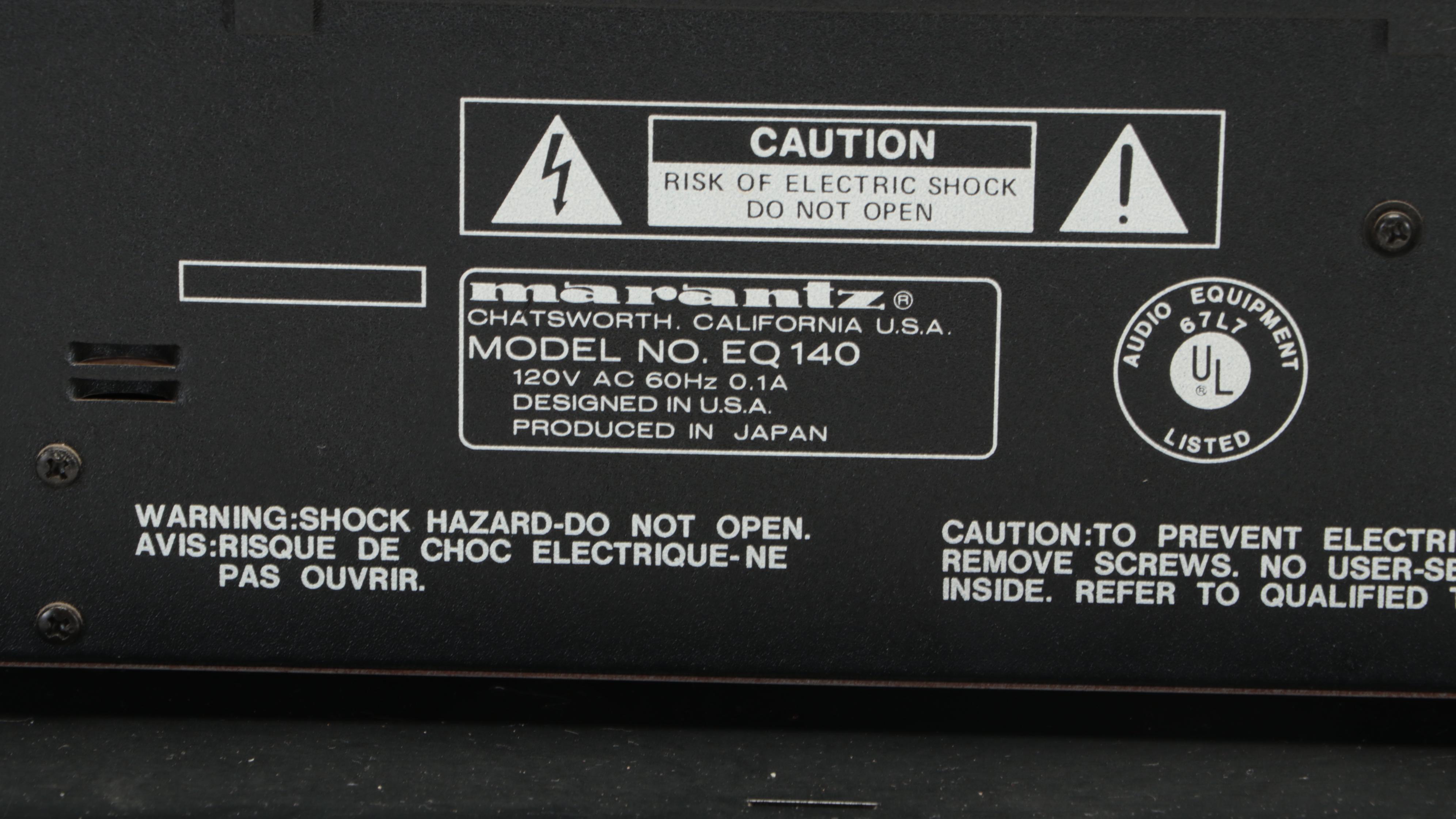 Sony Dual Cassette Player with Marantz Sound Board and CD Player