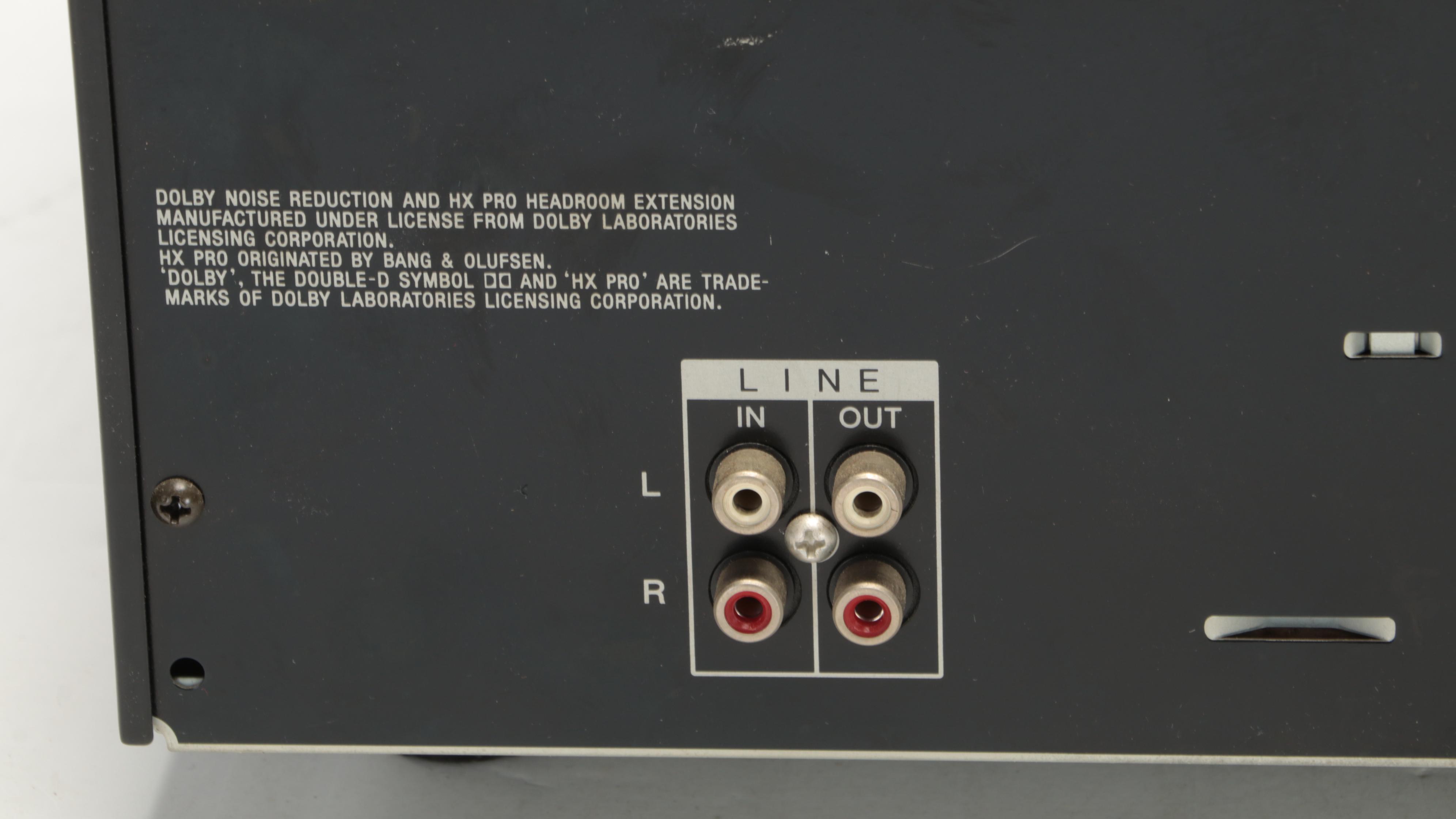 Sony Dual Cassette Player with Marantz Sound Board and CD Player