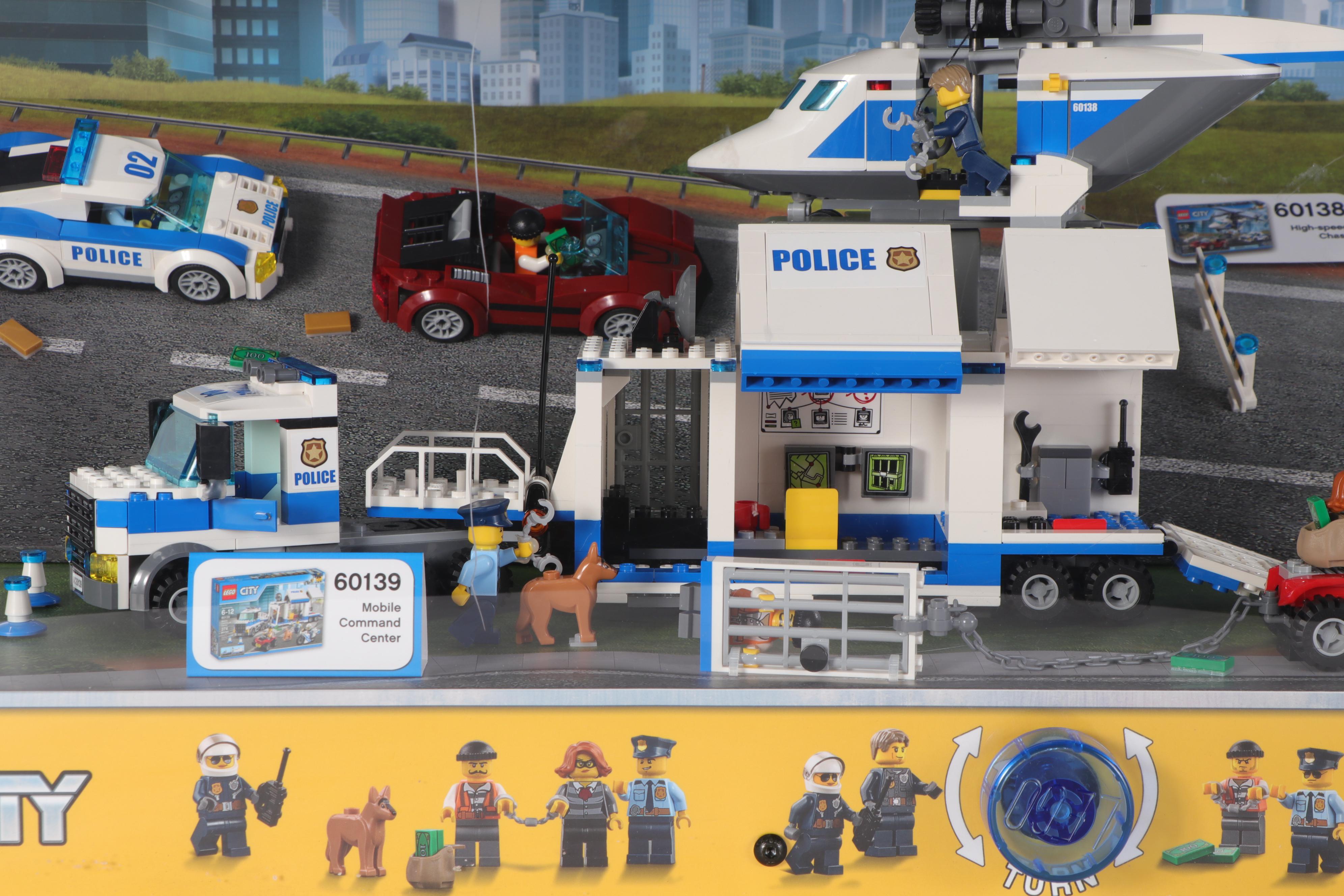 LEGO City Mobile Command Center Commercial LED Display