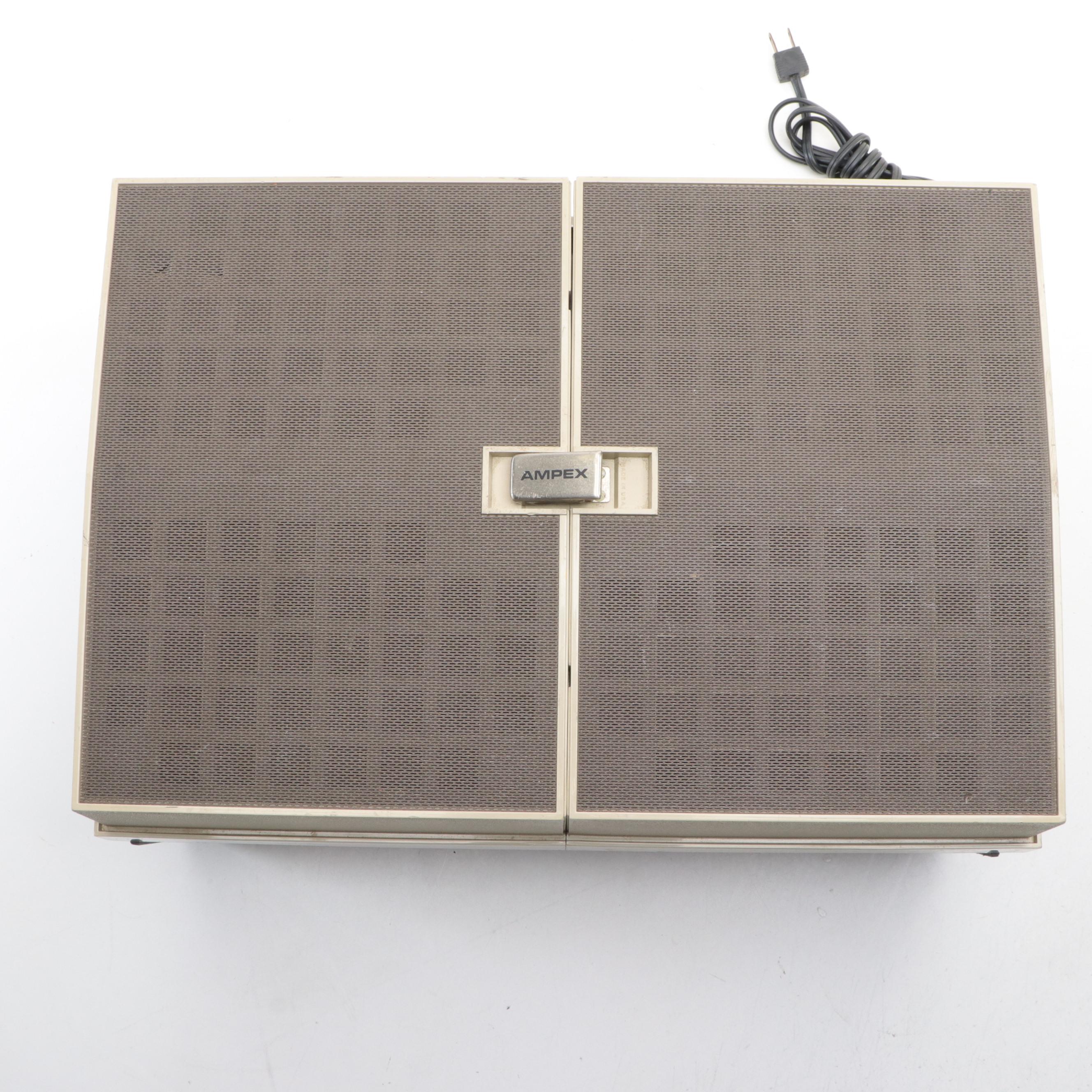 Ampex 800 Solid State Duel Capstan Tape Deck, Mid-20th Century