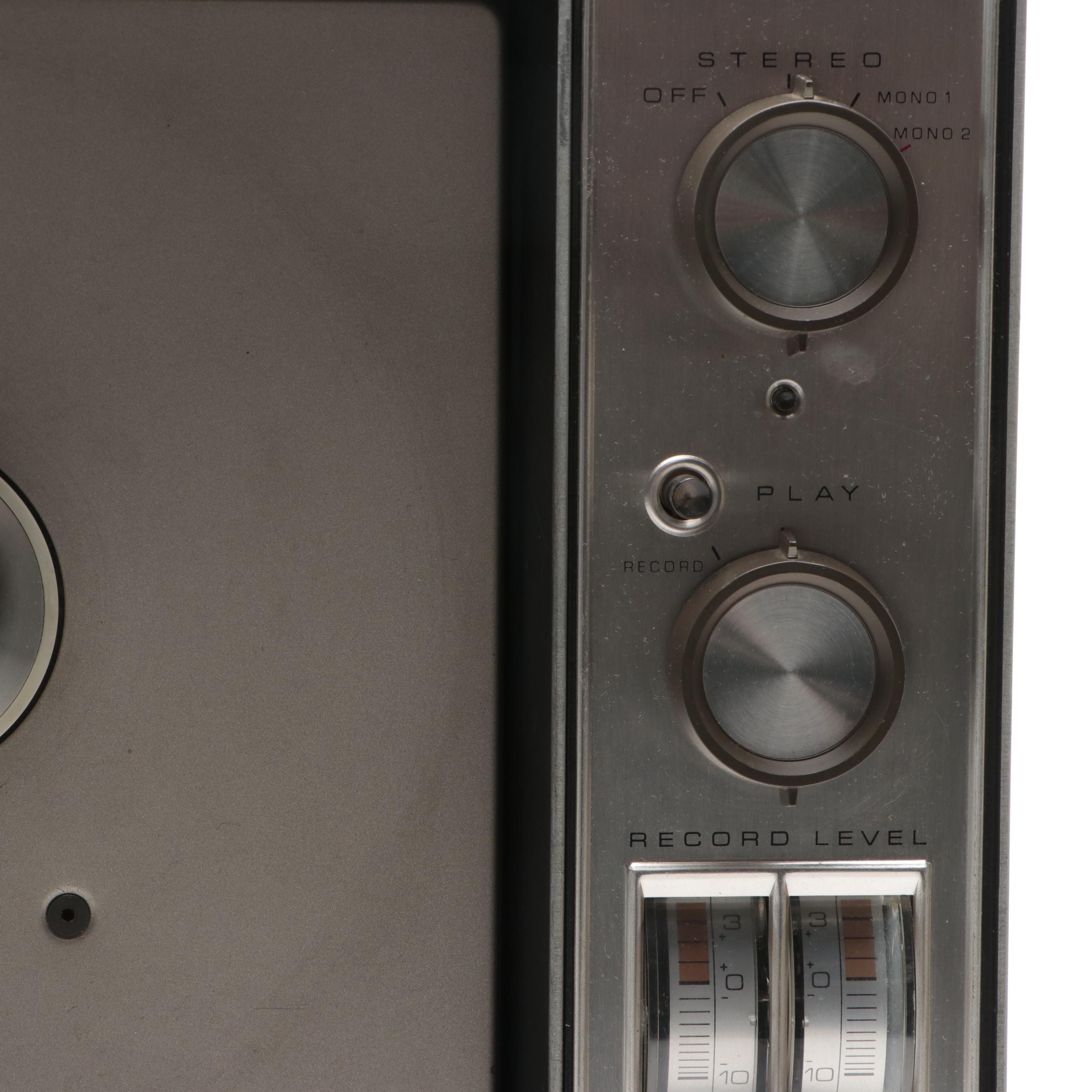 Ampex 800 Solid State Duel Capstan Tape Deck, Mid-20th Century