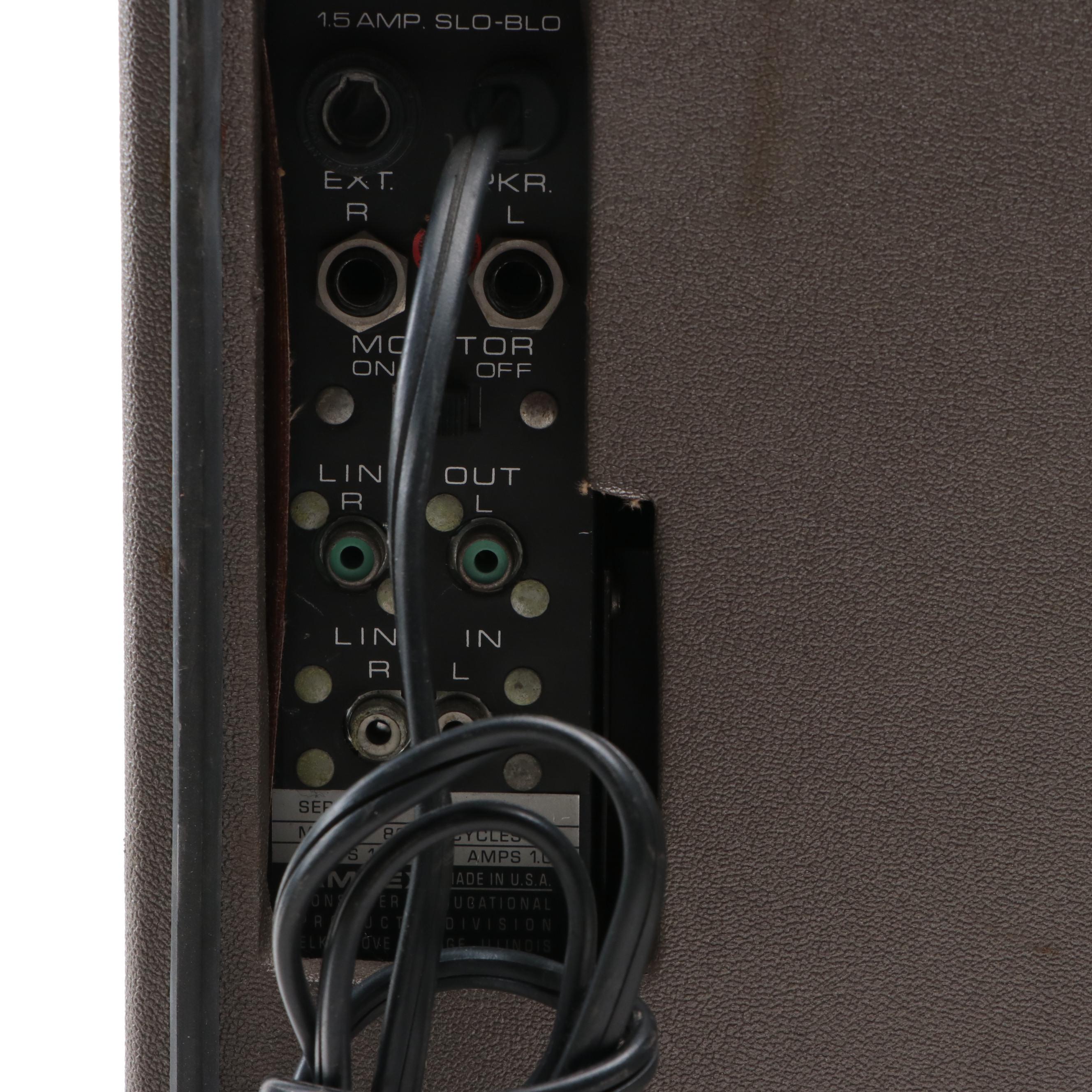 Ampex 800 Solid State Duel Capstan Tape Deck, Mid-20th Century