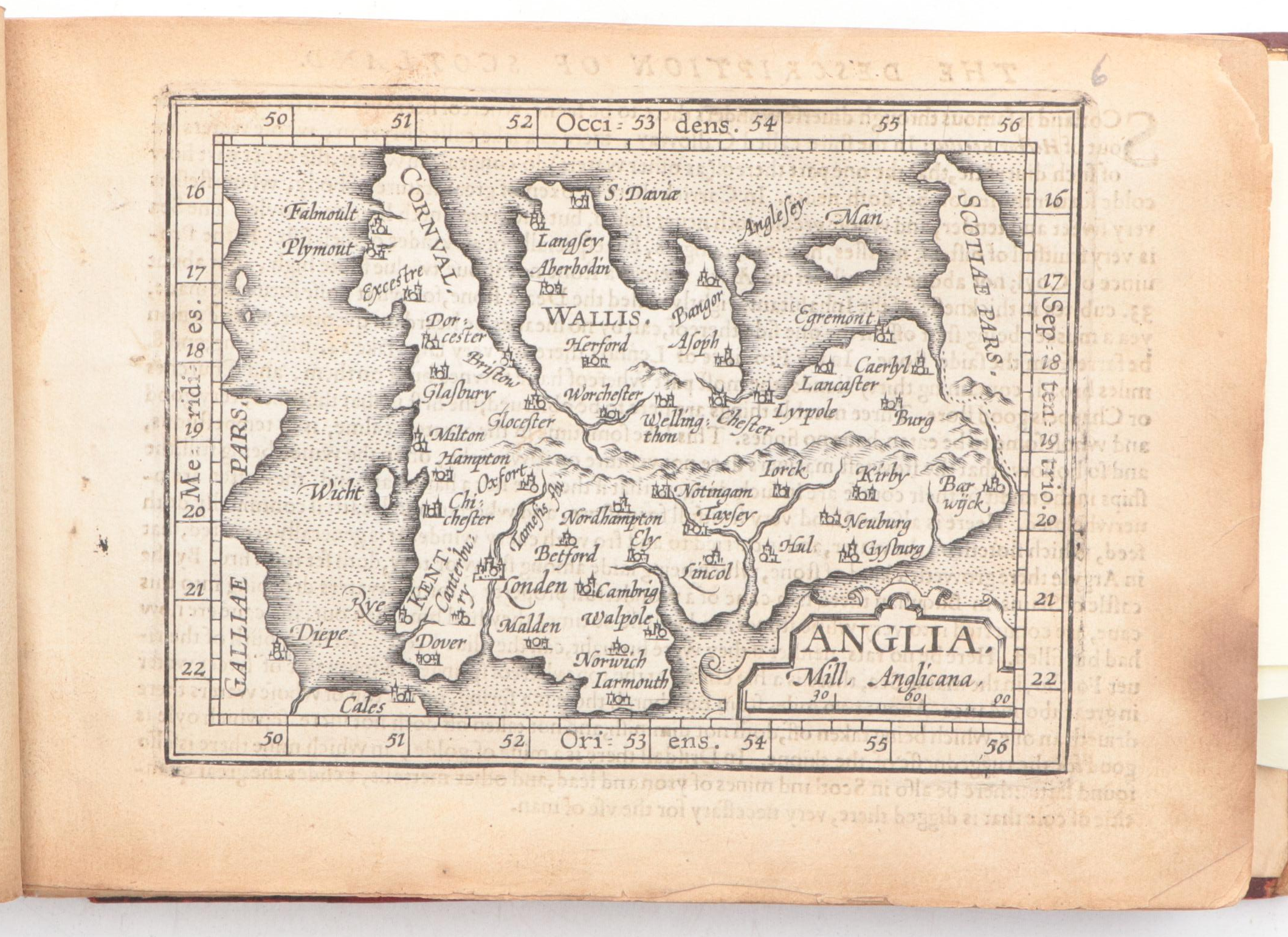 Abraham Ortelius "His Epitome of the Theater of the Worlde", 1603