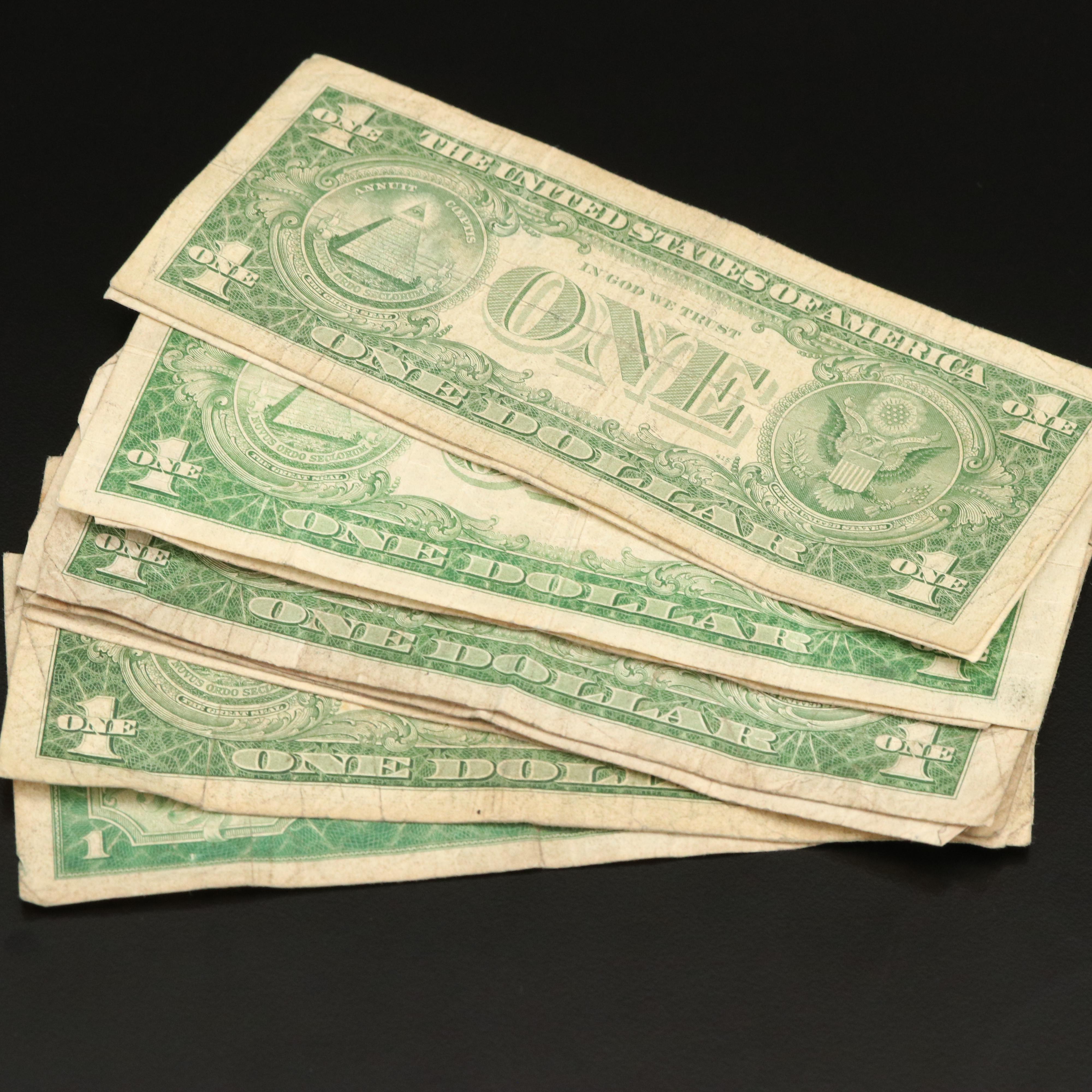 Collection of Eighteen U.S.Currency Notes