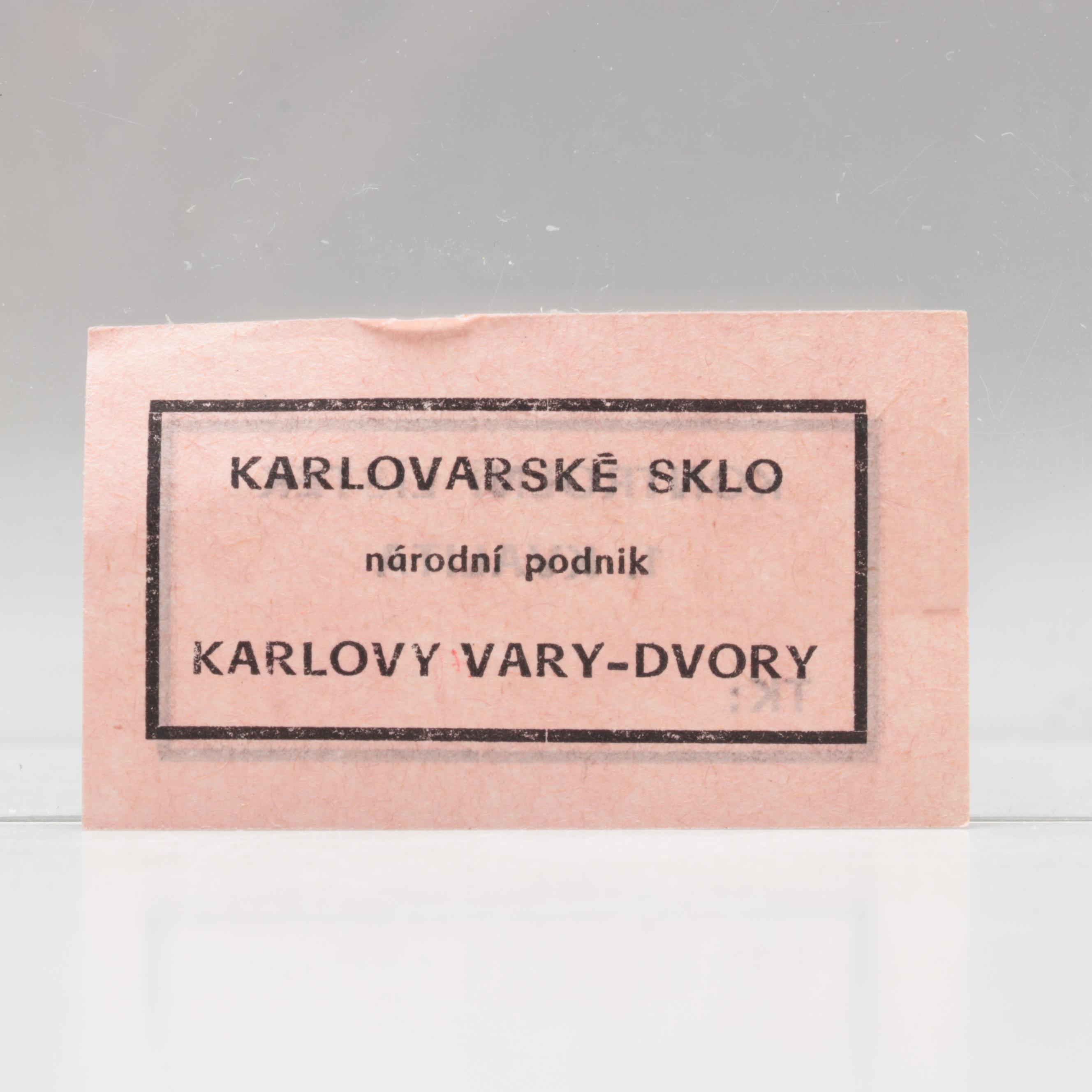 Moser "Maria Theresa" Engraved Czech Crystal Champagne Coupes and Dessert Plates