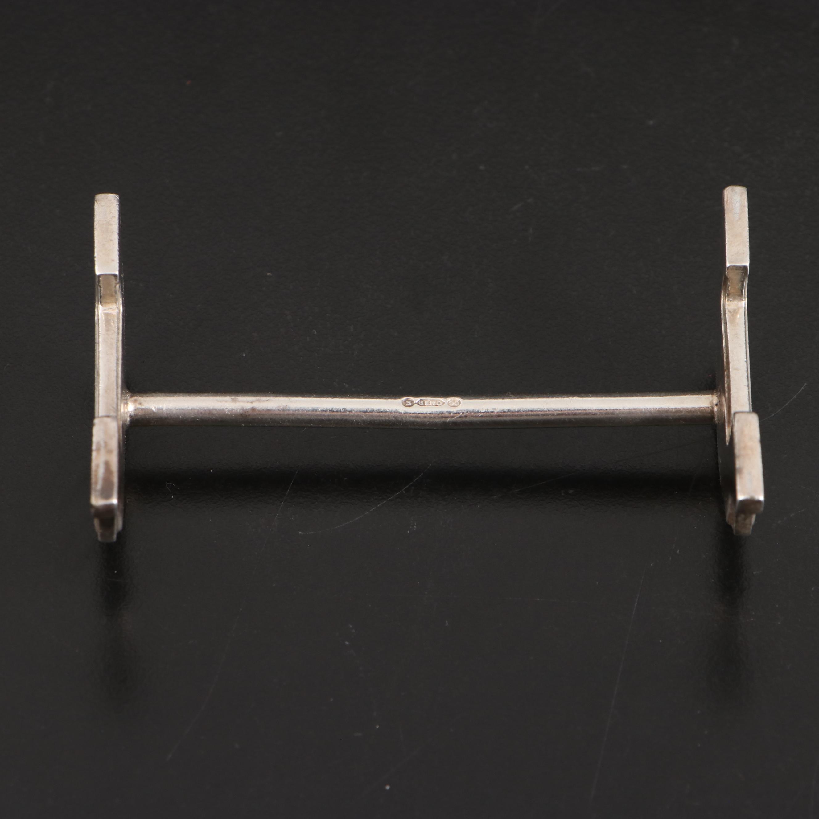 Dutch Gerofabriek Silver Plate Knife Rests,  20th Century