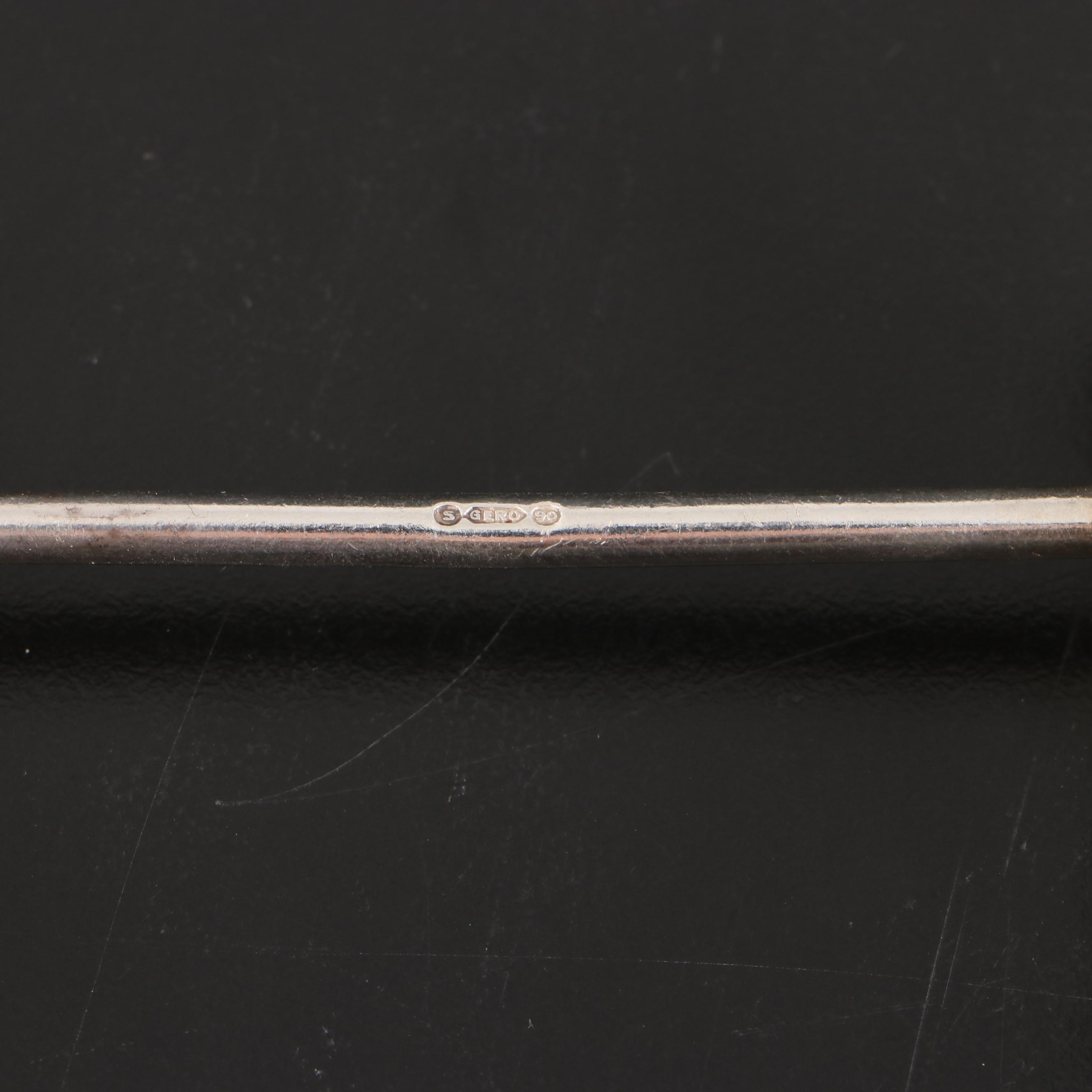 Dutch Gerofabriek Silver Plate Knife Rests,  20th Century