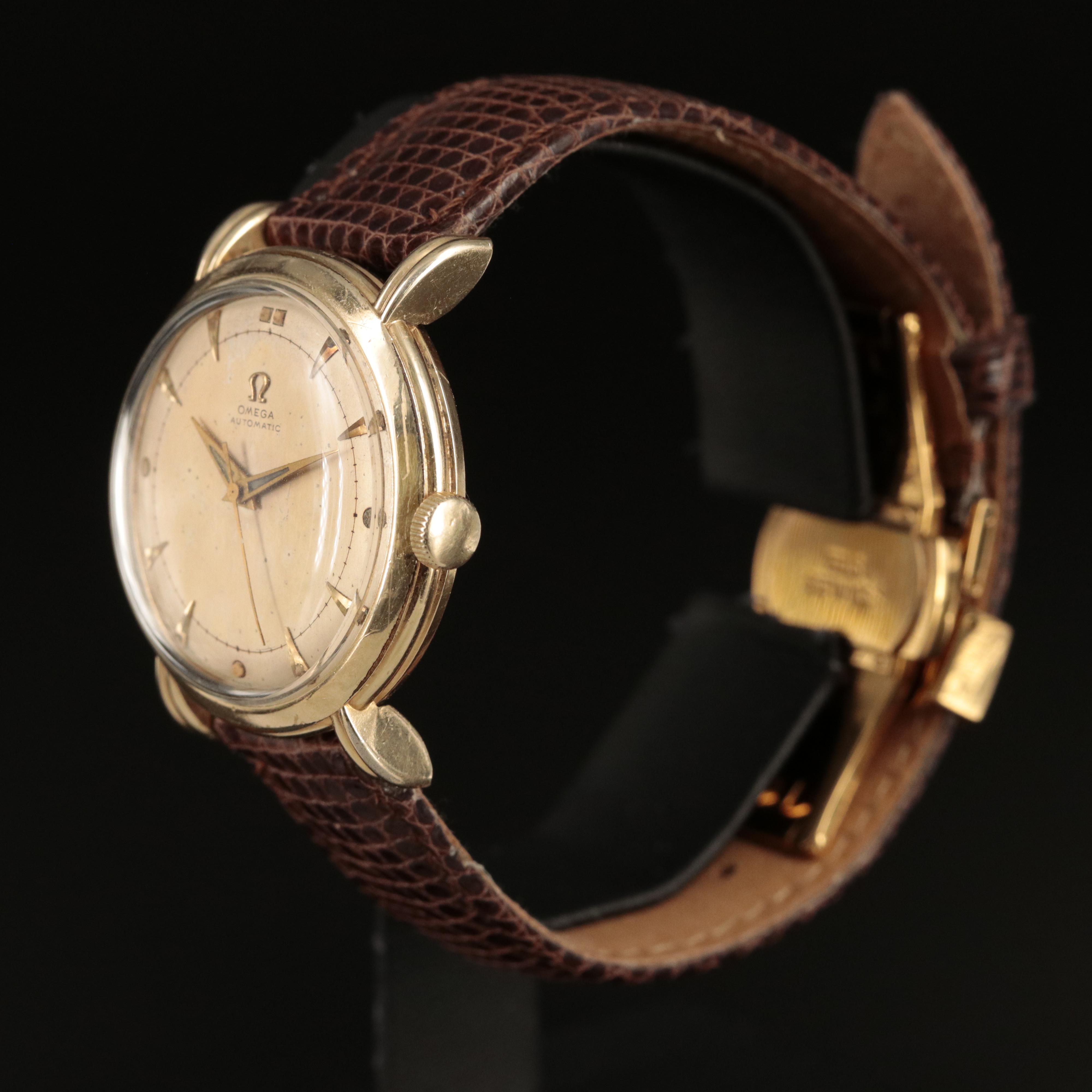 Late 1940s Omega Seamaster "Bumper" Automatic Watch