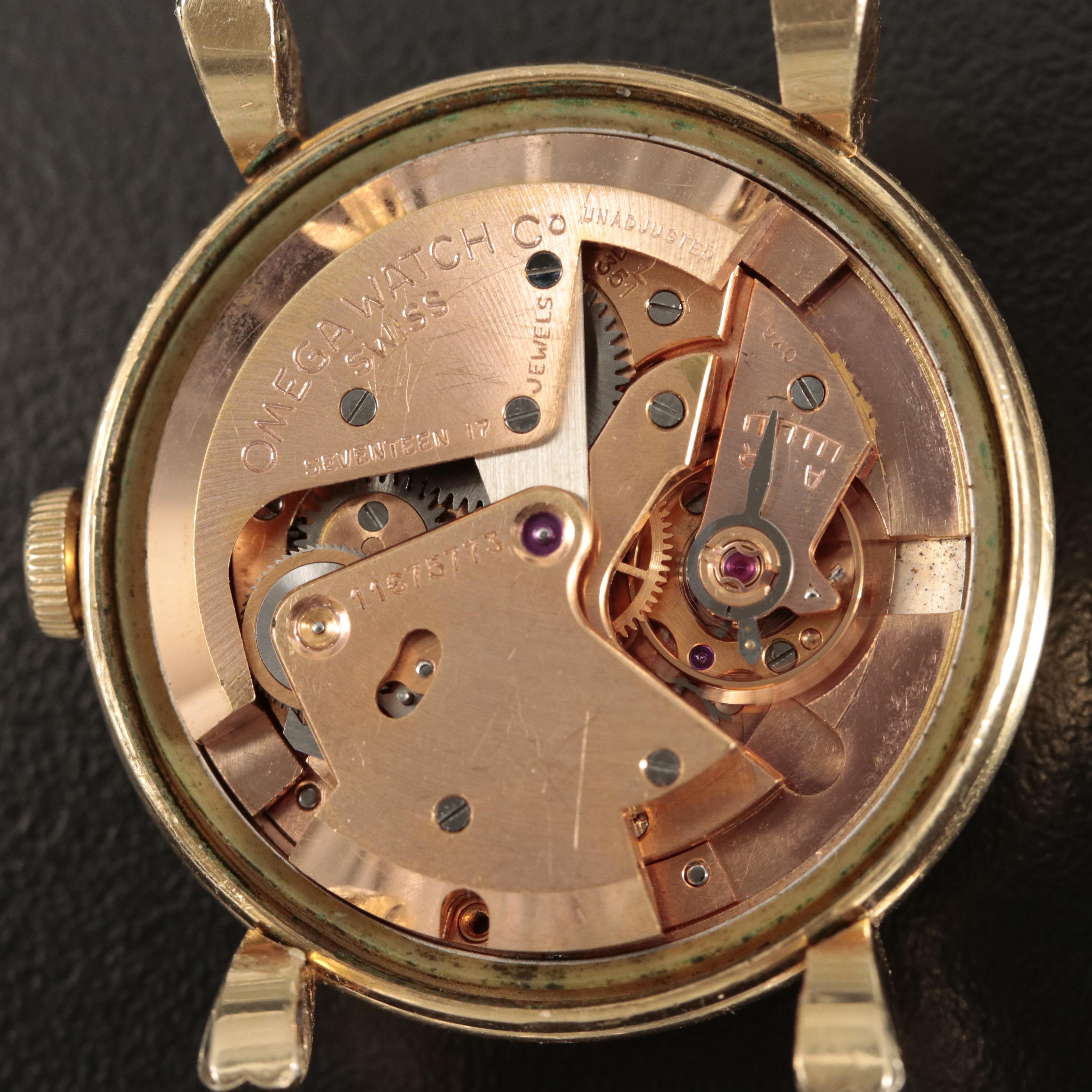 Late 1940s Omega Seamaster "Bumper" Automatic Watch