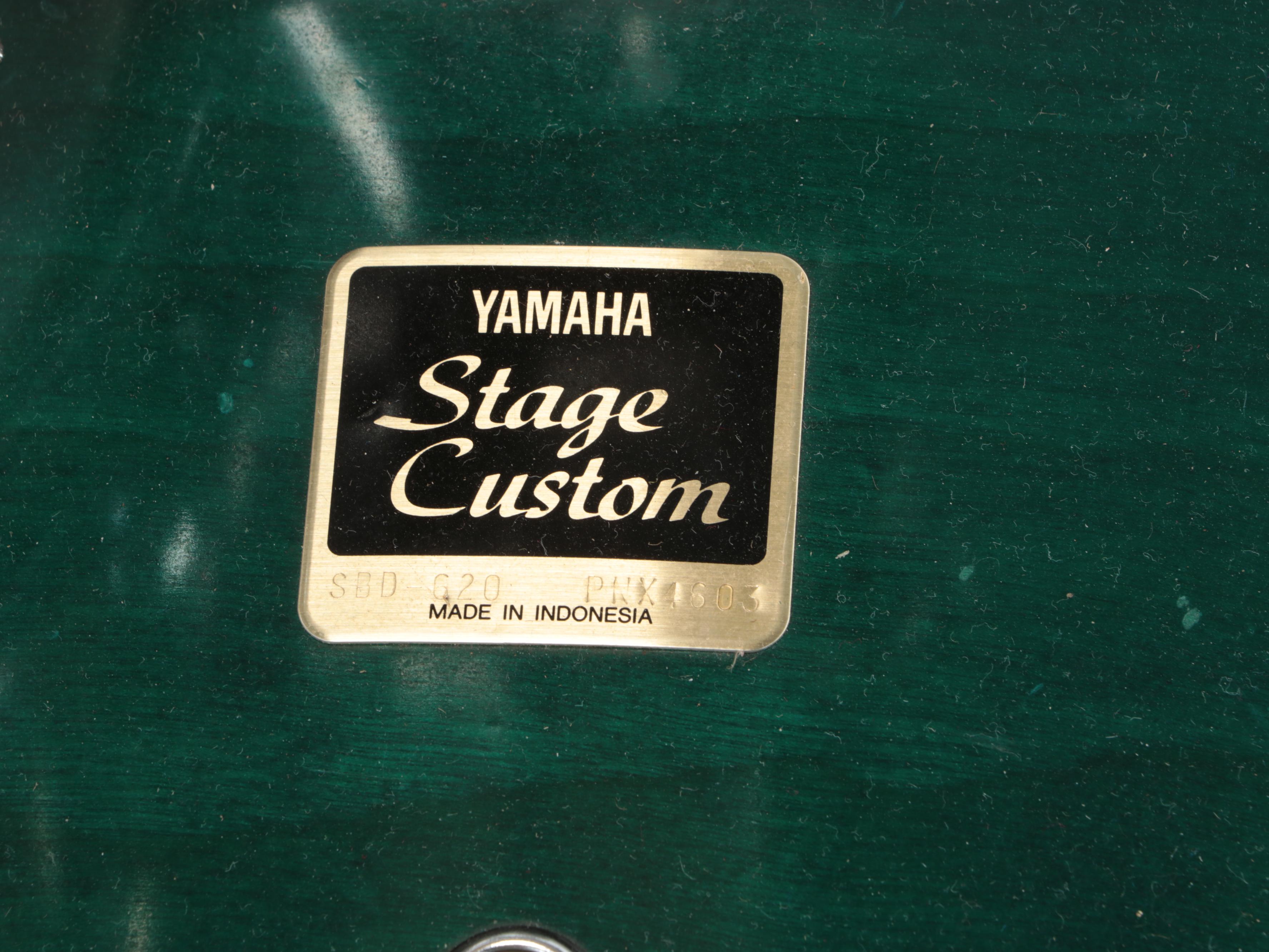 Yamaha Oak, Stage Custom Drum Kit with Wuhan, More Cymbals and Accessories