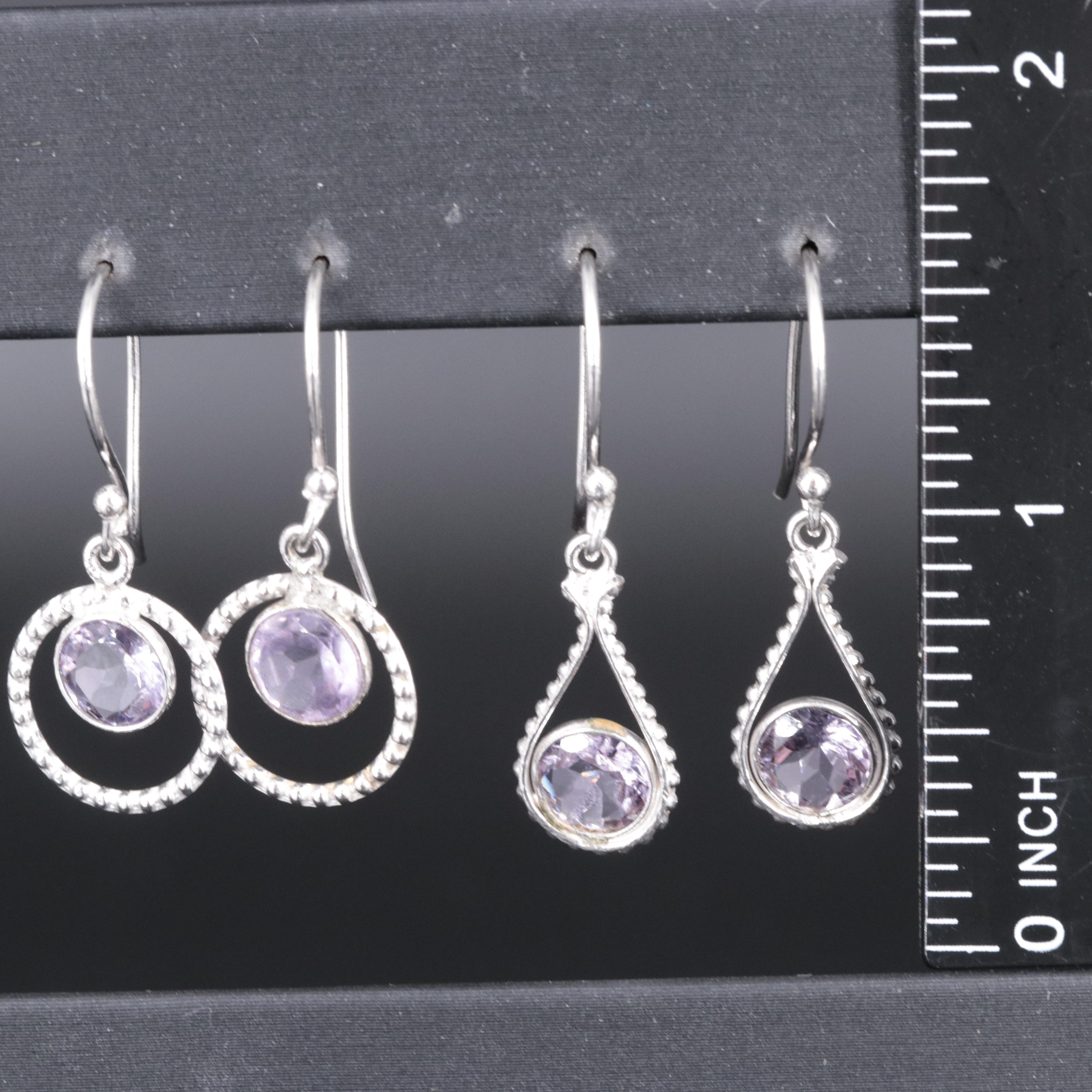 Drop Earrings Featuring Gemstones
