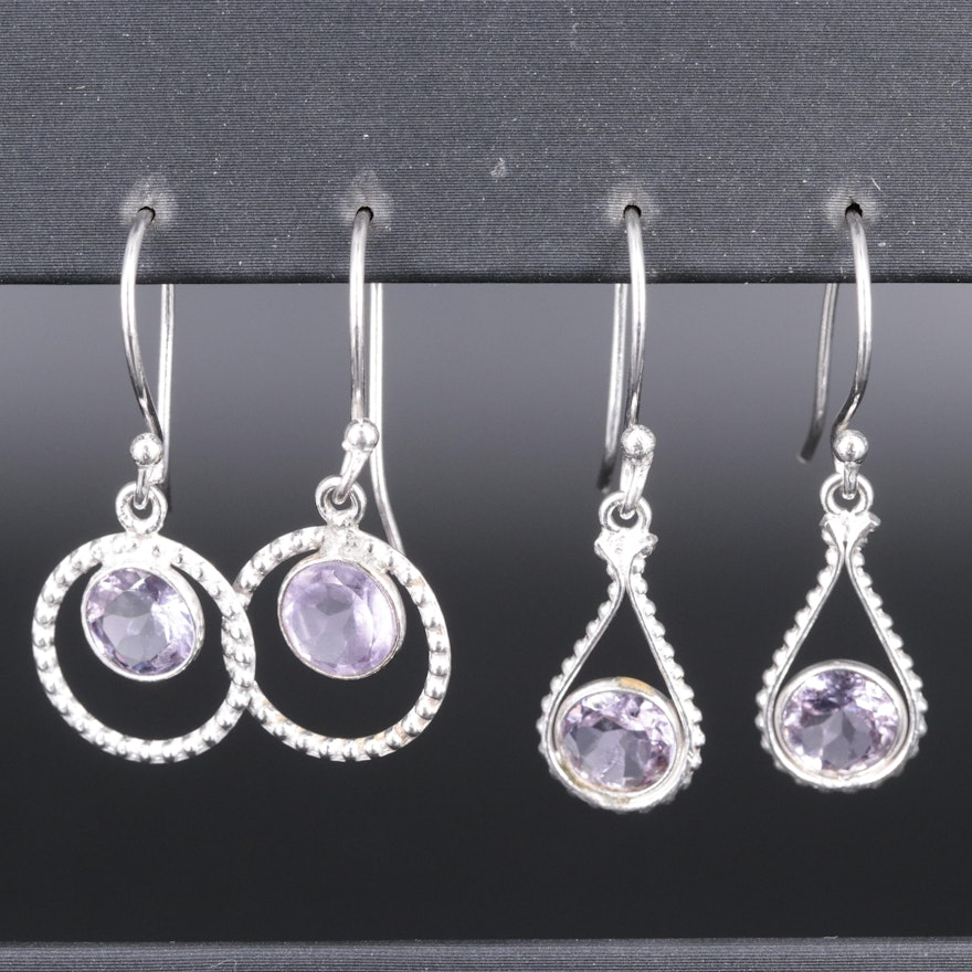 Drop Earrings Featuring Gemstones