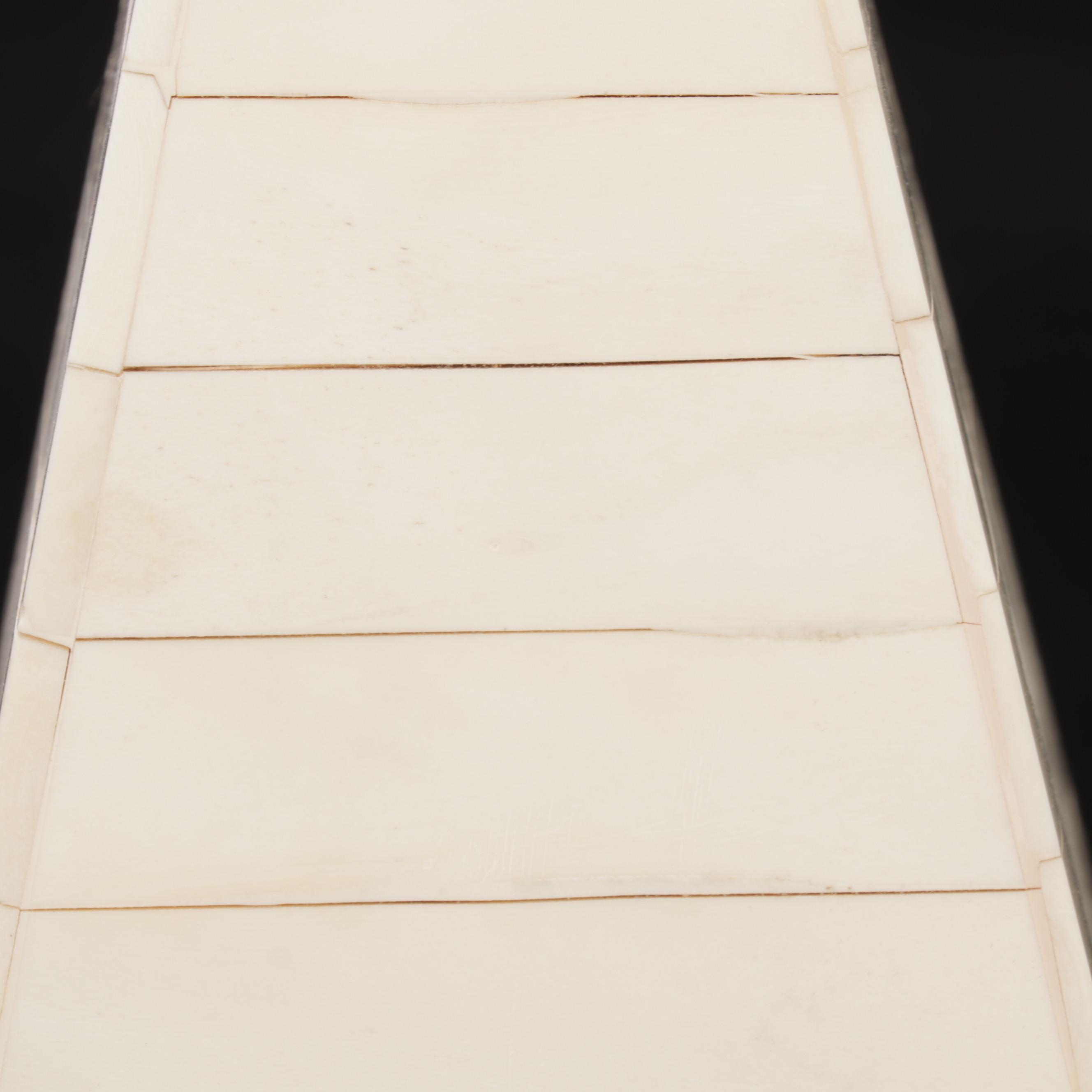 Large Fossil Scleractinian Stony Coral Specimen with Tessellated Obelisk