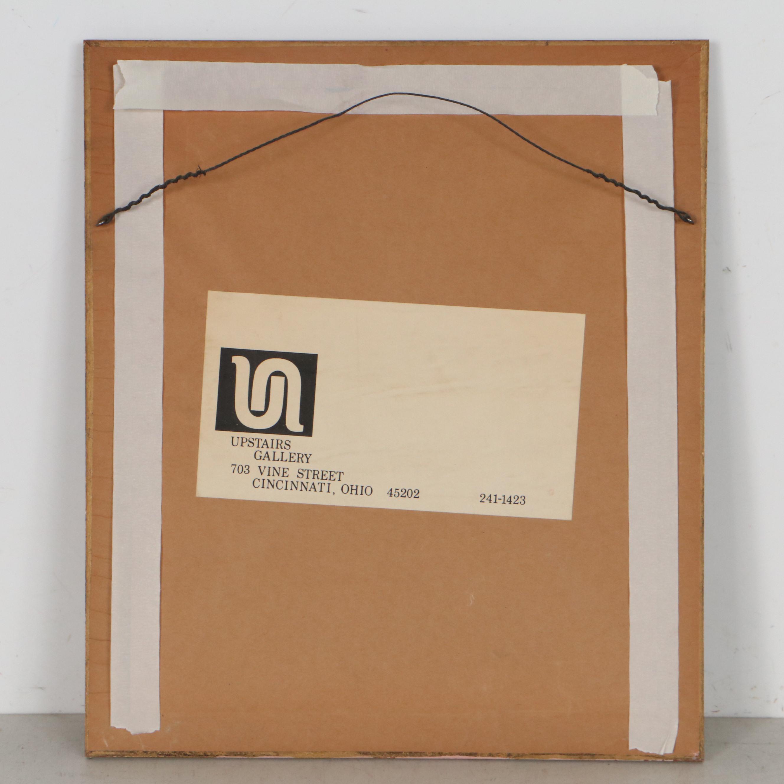 Marc Chagall Lithograph Cover From "Chagall" by Jacques Lassaigne