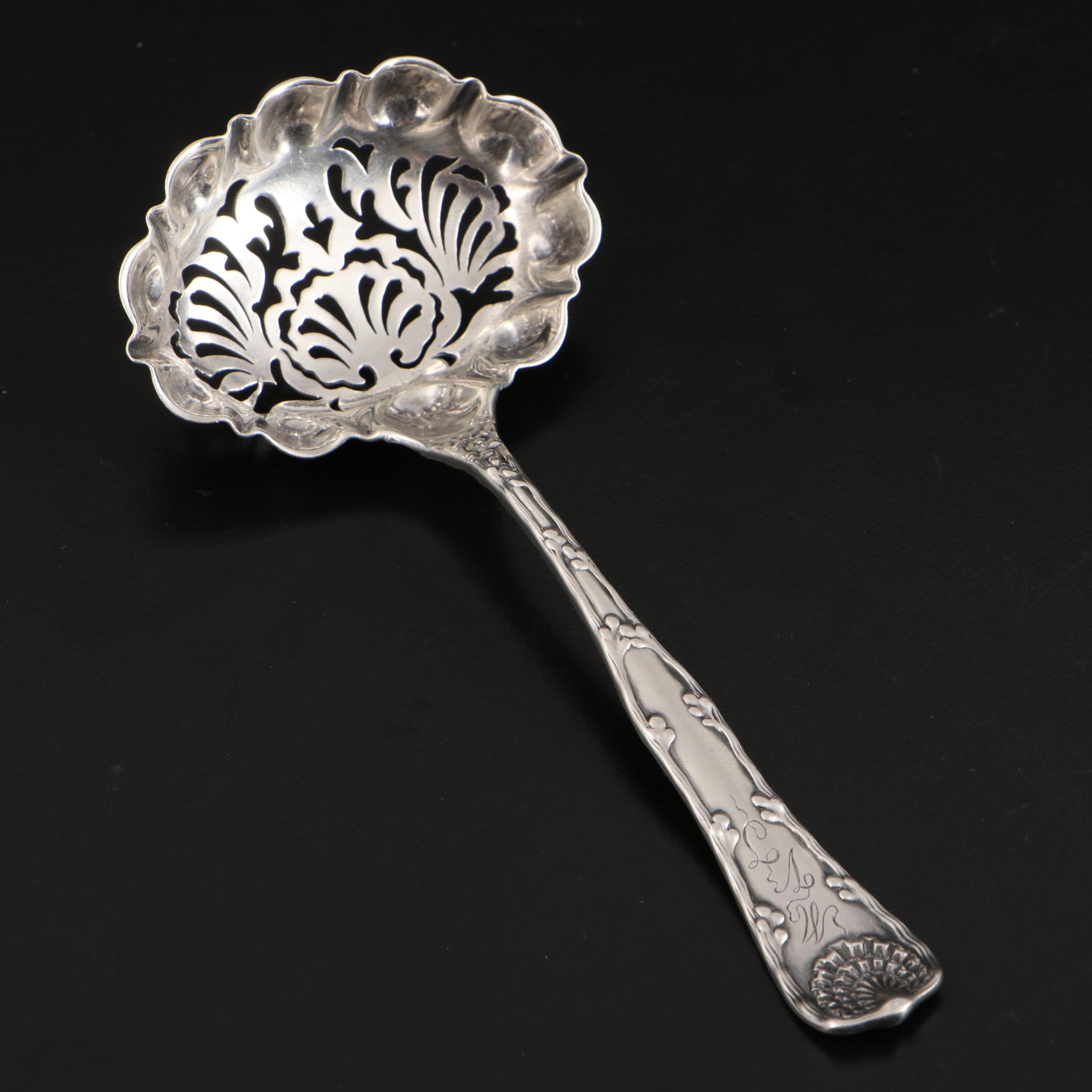 Tiffany & Co. Sterling Silver Spoon with Other Sterling Spoons