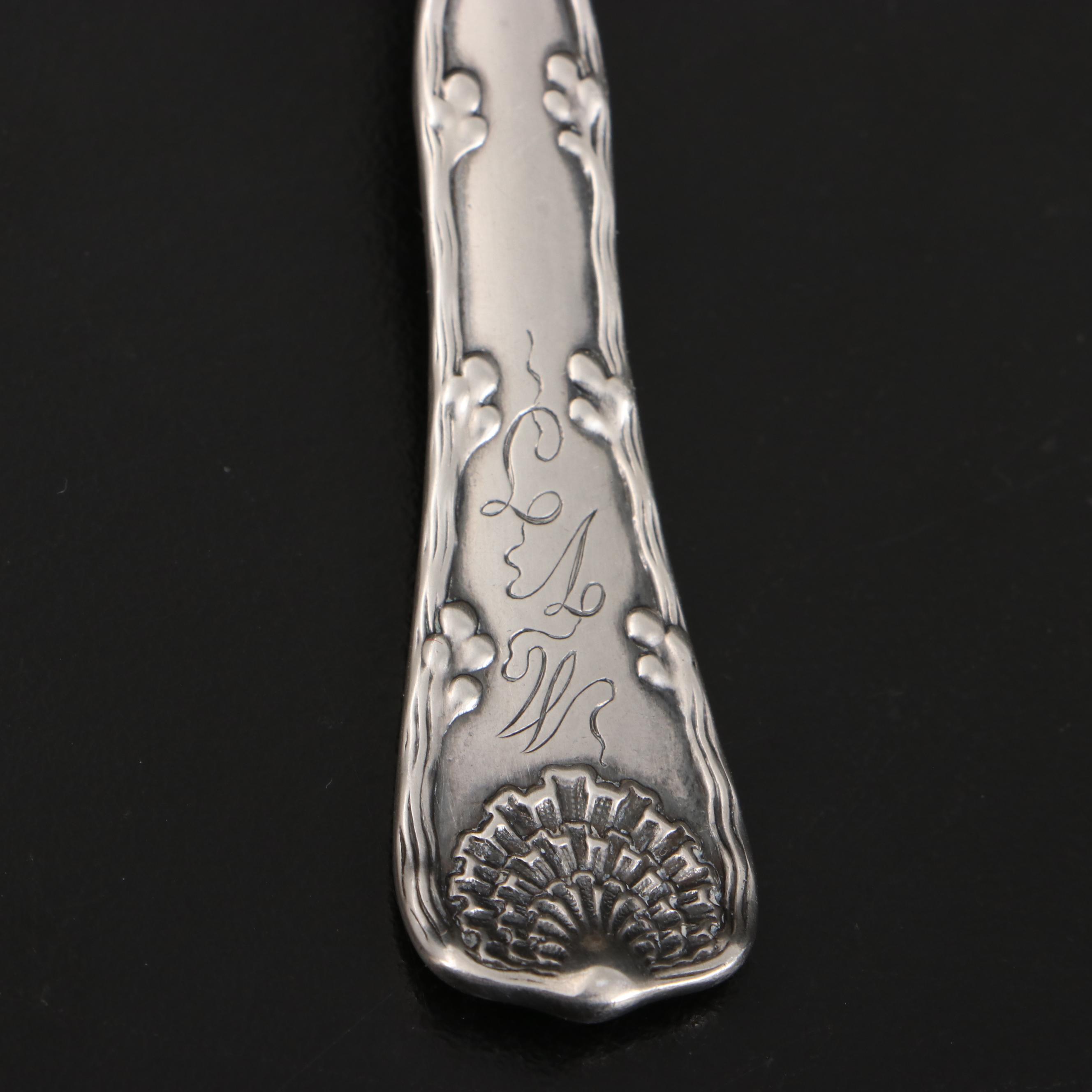 Tiffany & Co. Sterling Silver Spoon with Other Sterling Spoons