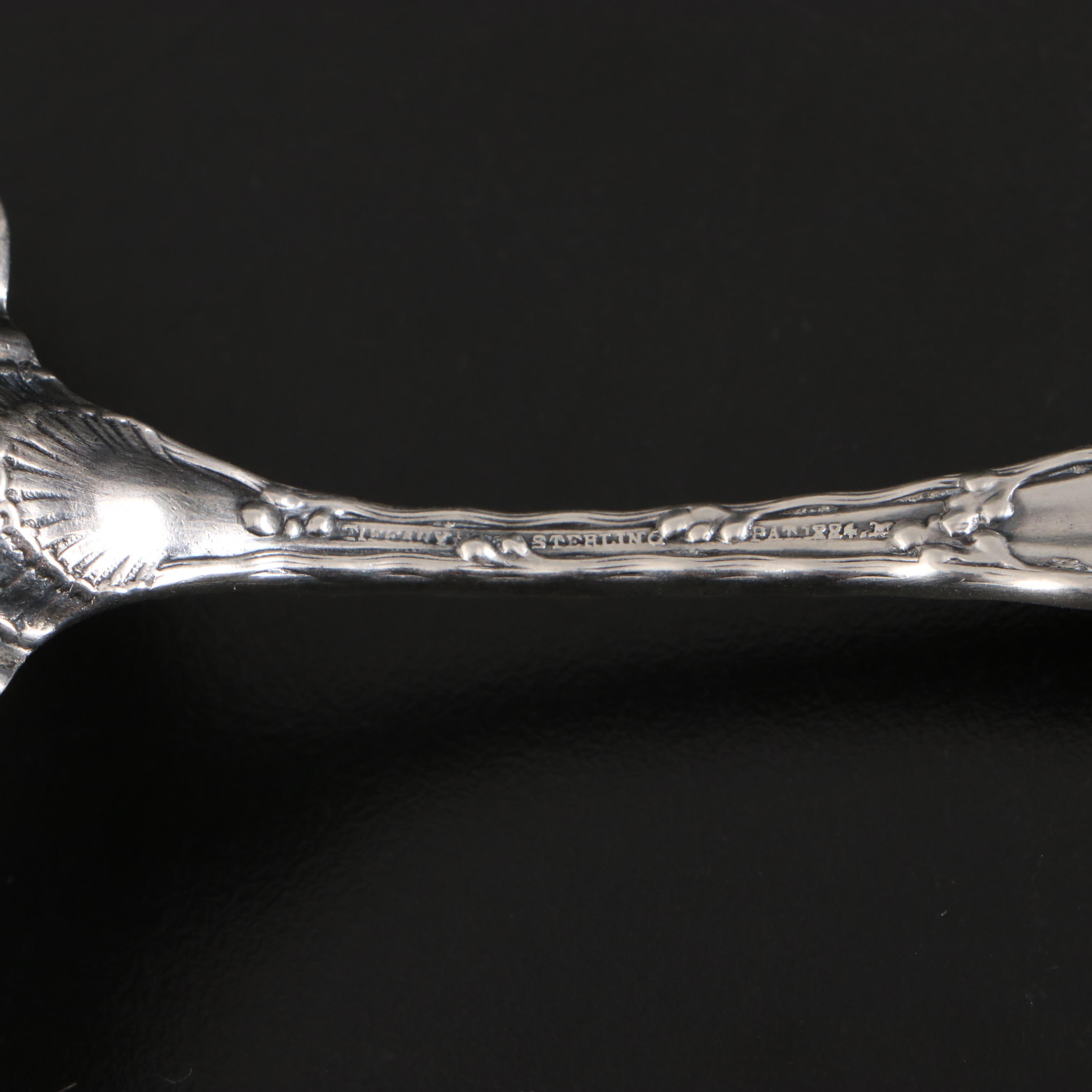 Tiffany & Co. Sterling Silver Spoon with Other Sterling Spoons