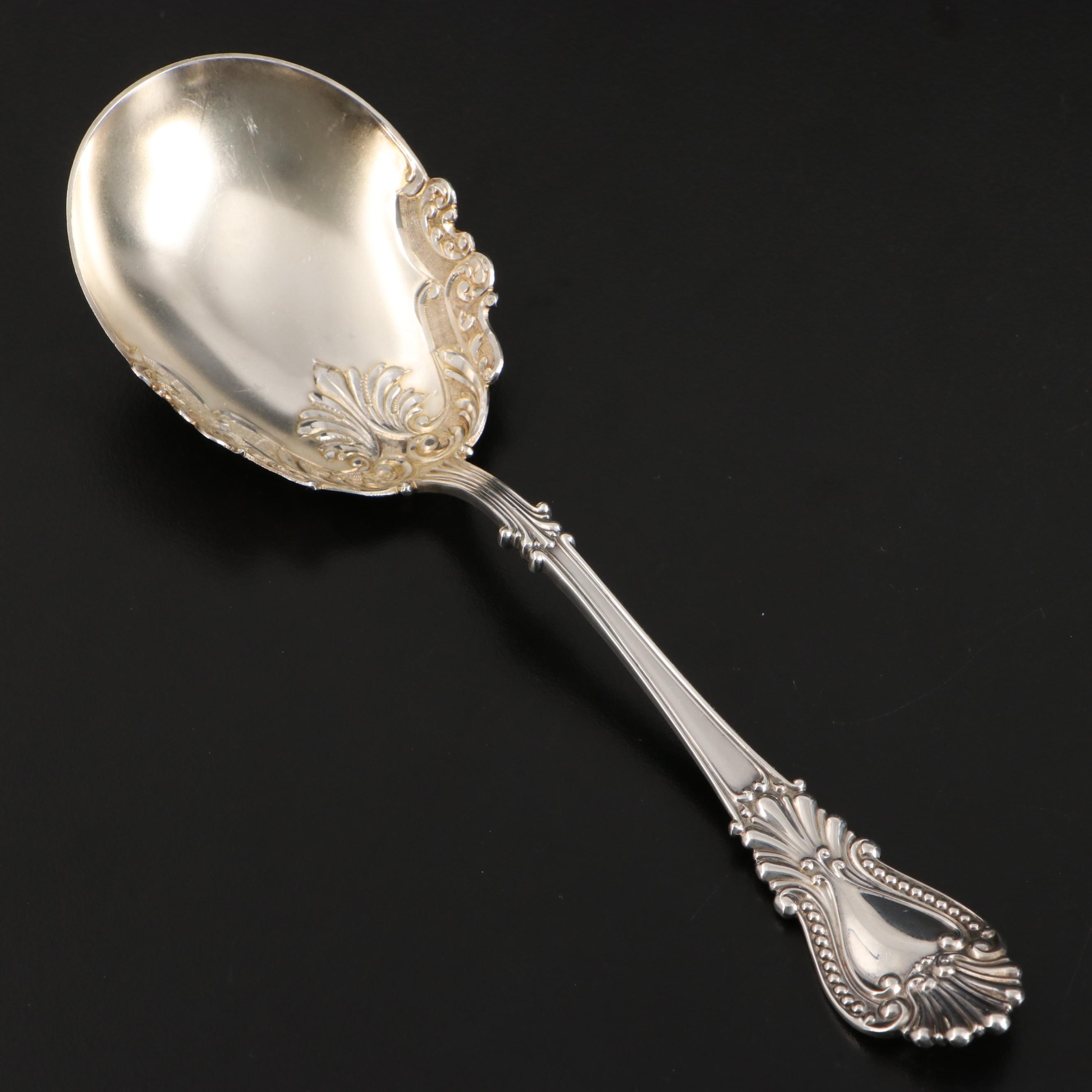 Tiffany & Co. Sterling Silver Spoon with Other Sterling Spoons