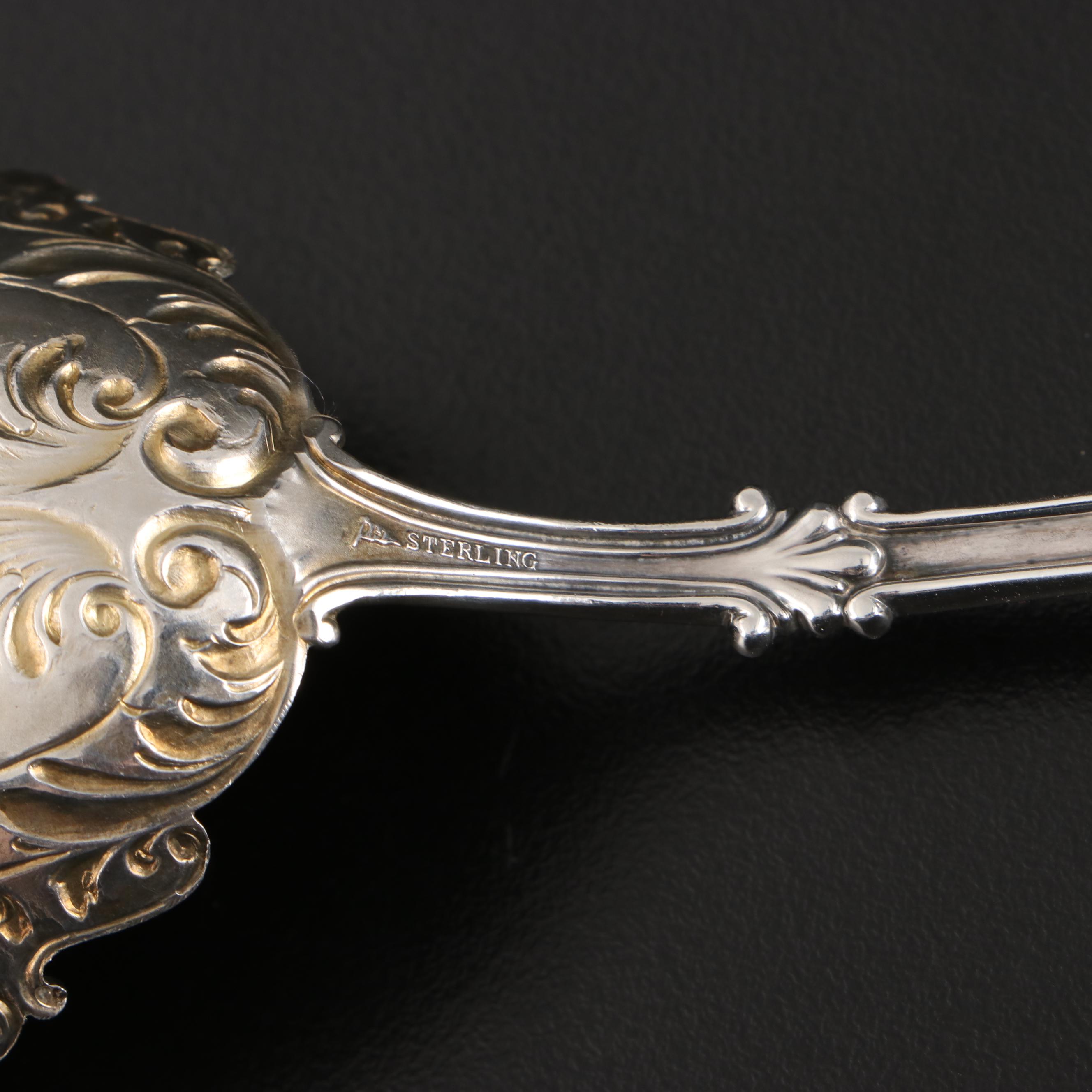 Tiffany & Co. Sterling Silver Spoon with Other Sterling Spoons