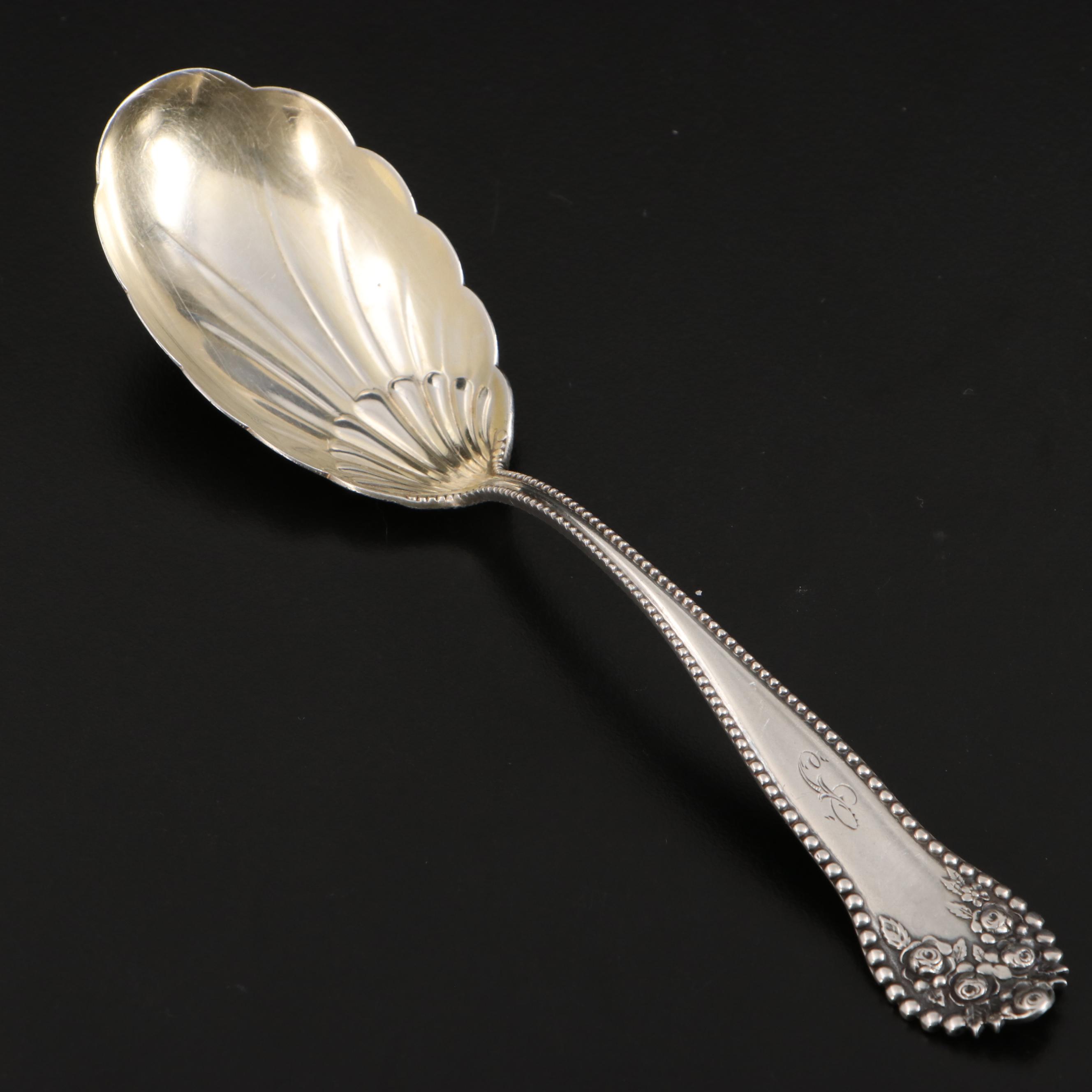 Tiffany & Co. Sterling Silver Spoon with Other Sterling Spoons