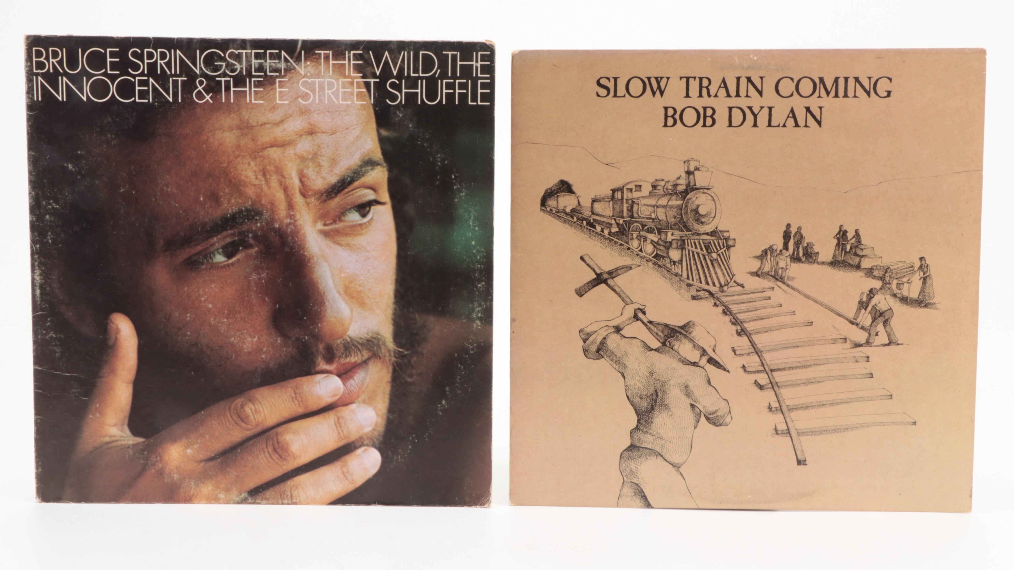 Bruce Springsteen, U2 and Other LP Vinyl Records, 1970s–1980s