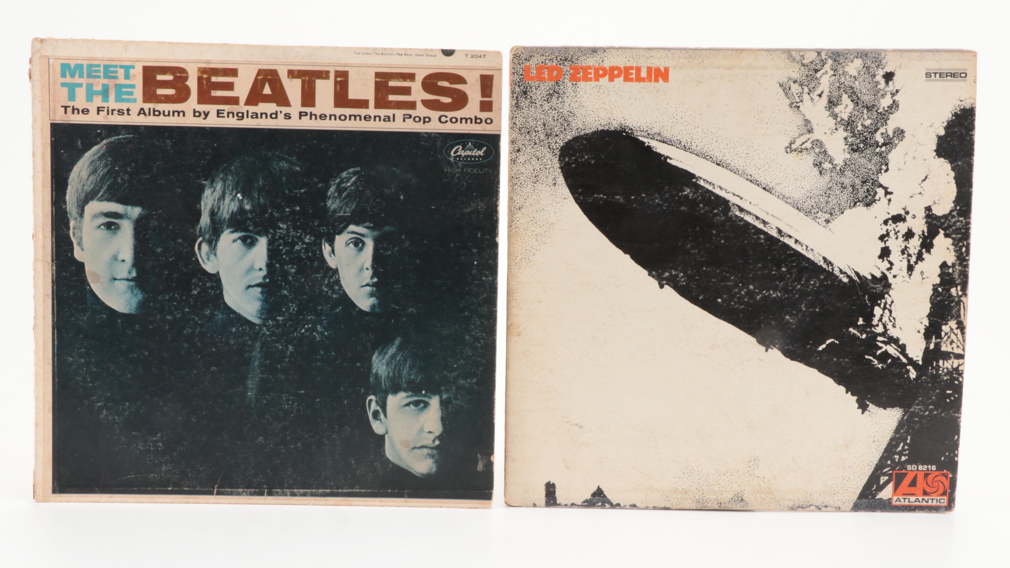 Bruce Springsteen, U2 and Other LP Vinyl Records, 1970s–1980s