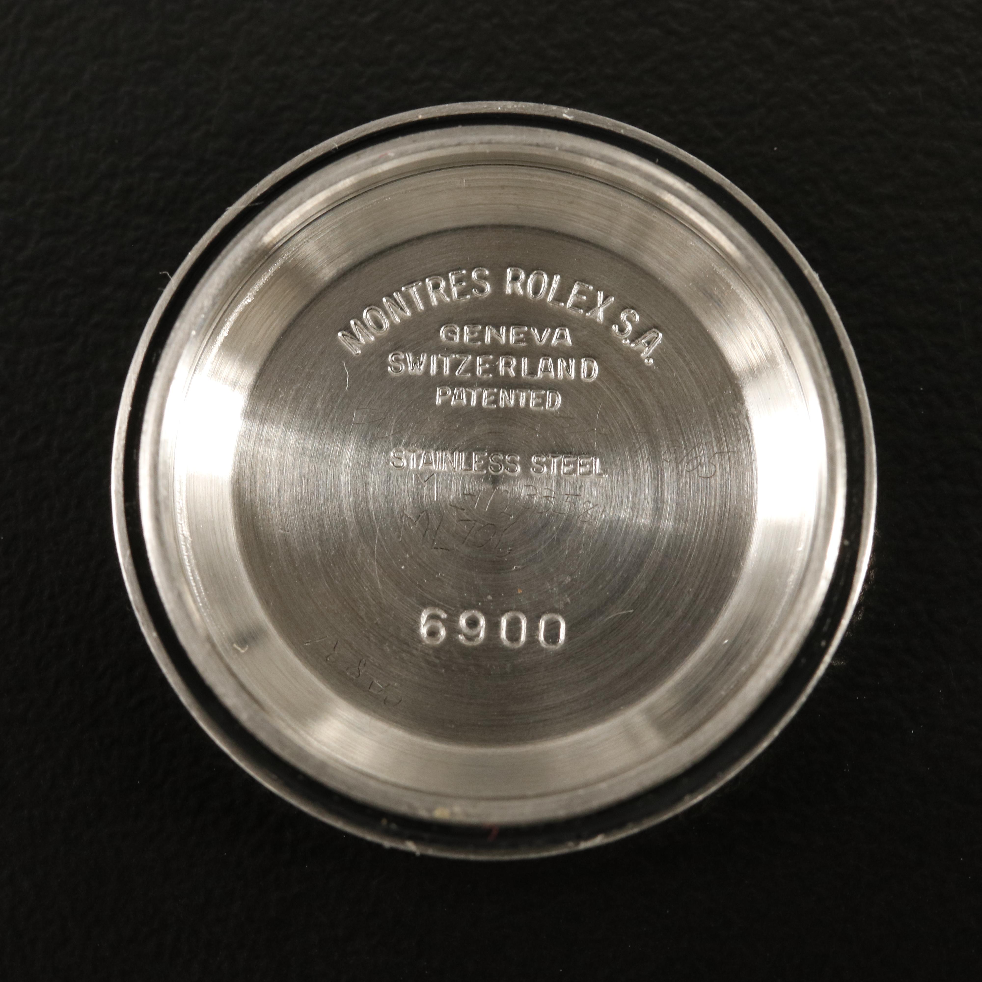 Rolex Oyster Perpetul Diamond Dial Watch with Diamond & Pink Sapphire Bezel