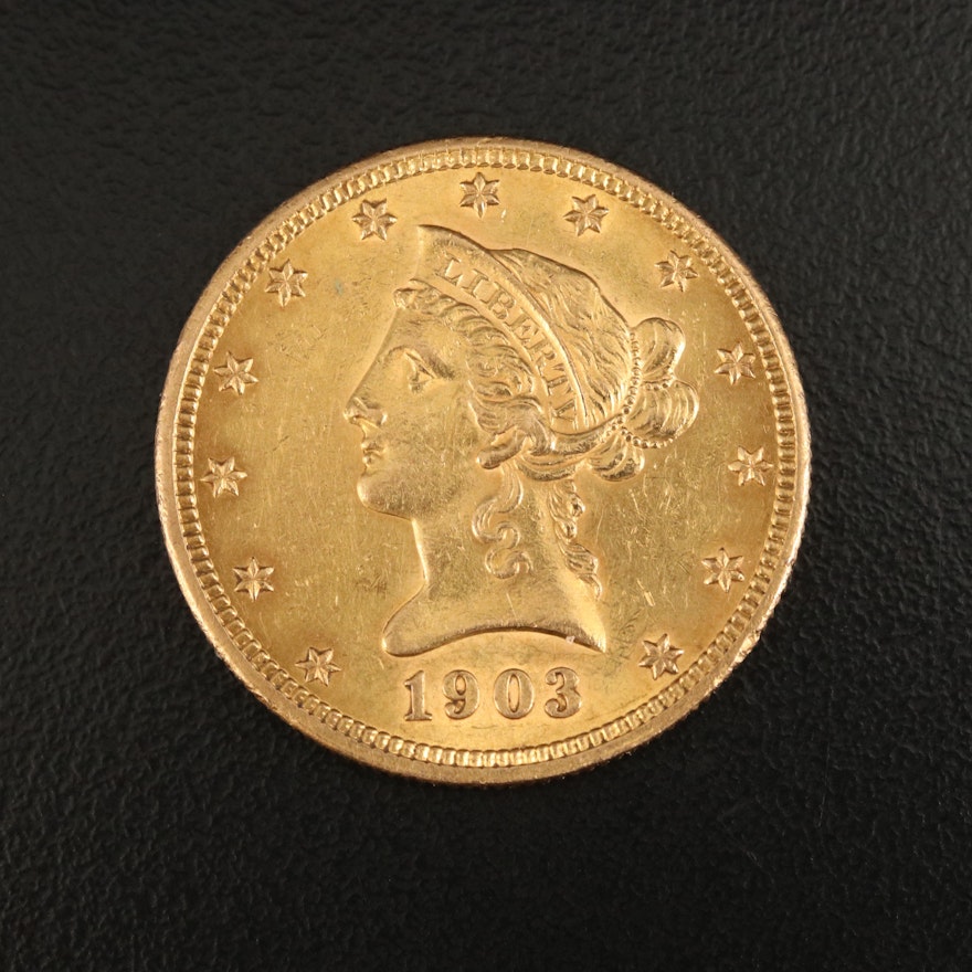 1903-O Liberty Head $10 Gold Coin