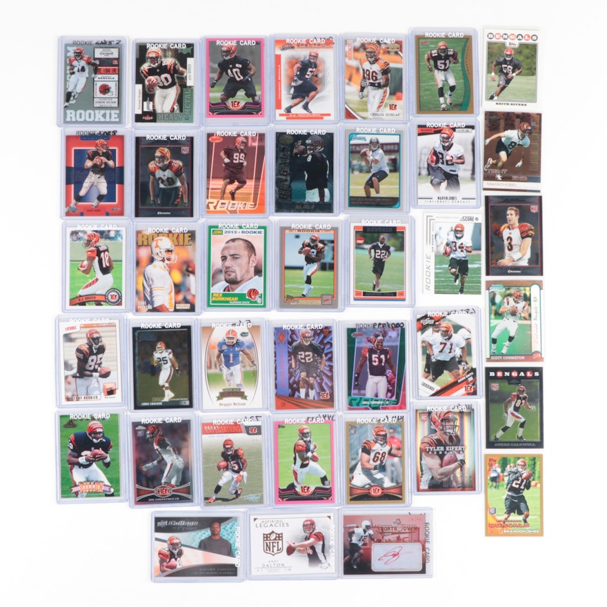 Topps, Fleer, More Cincinnati Bengals Rookie Cards With Signed Sanu, Others
