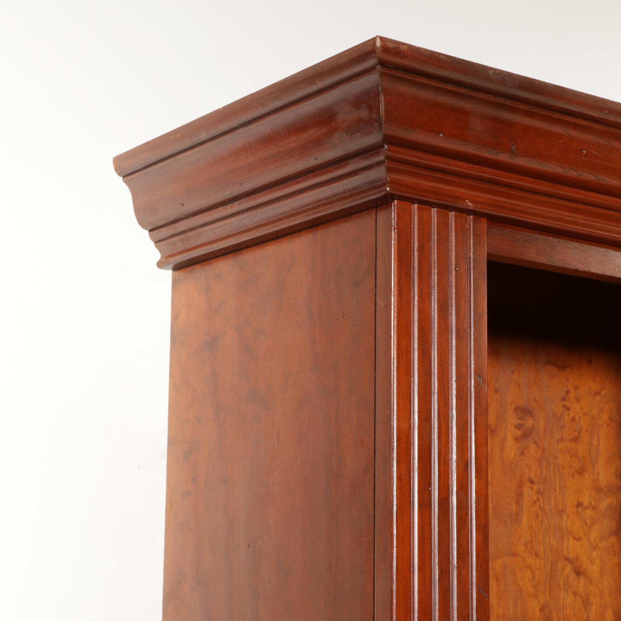 Derimasa Cherry Finish Three-Section Bookcase, Late 20th Century