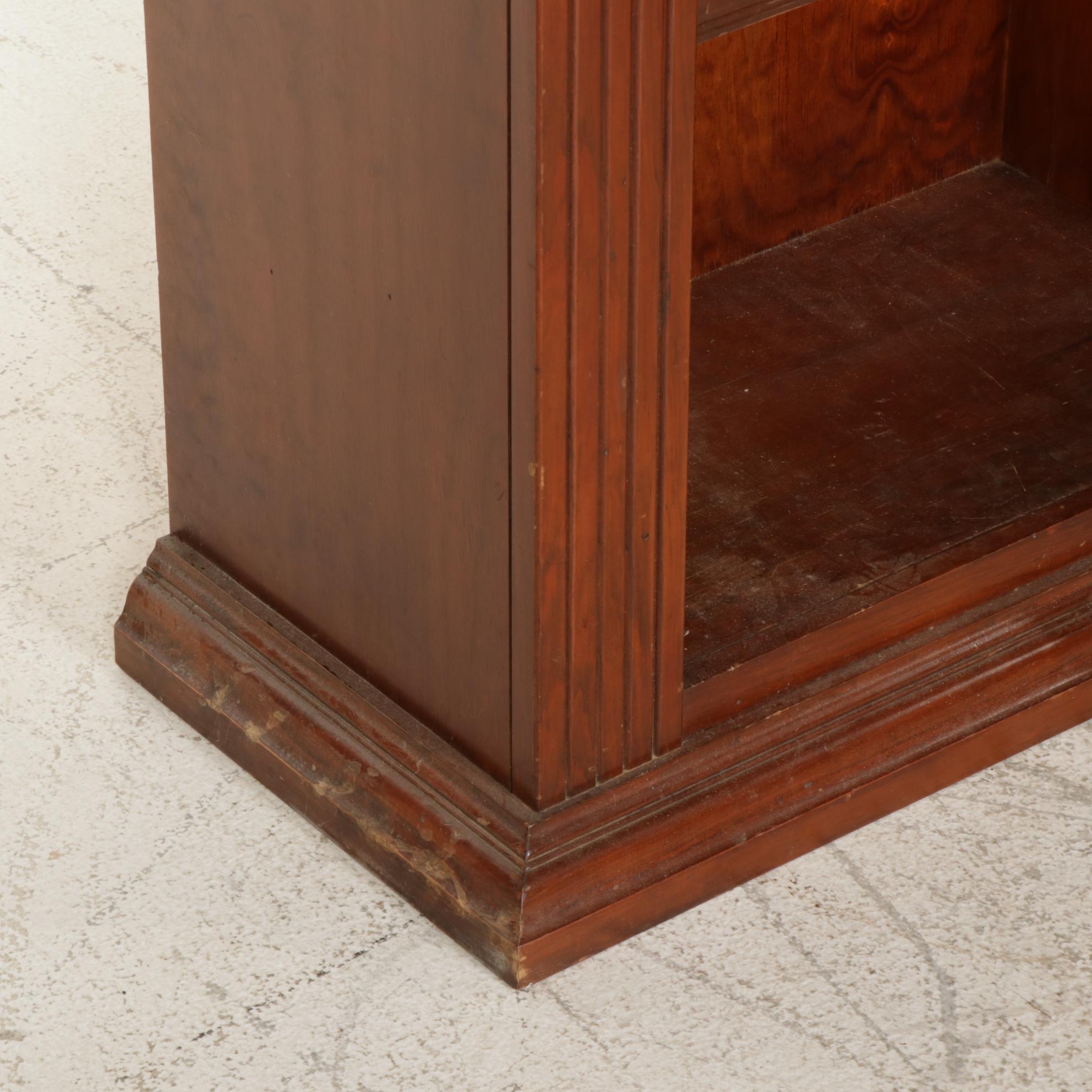 Derimasa Cherry Finish Three-Section Bookcase, Late 20th Century