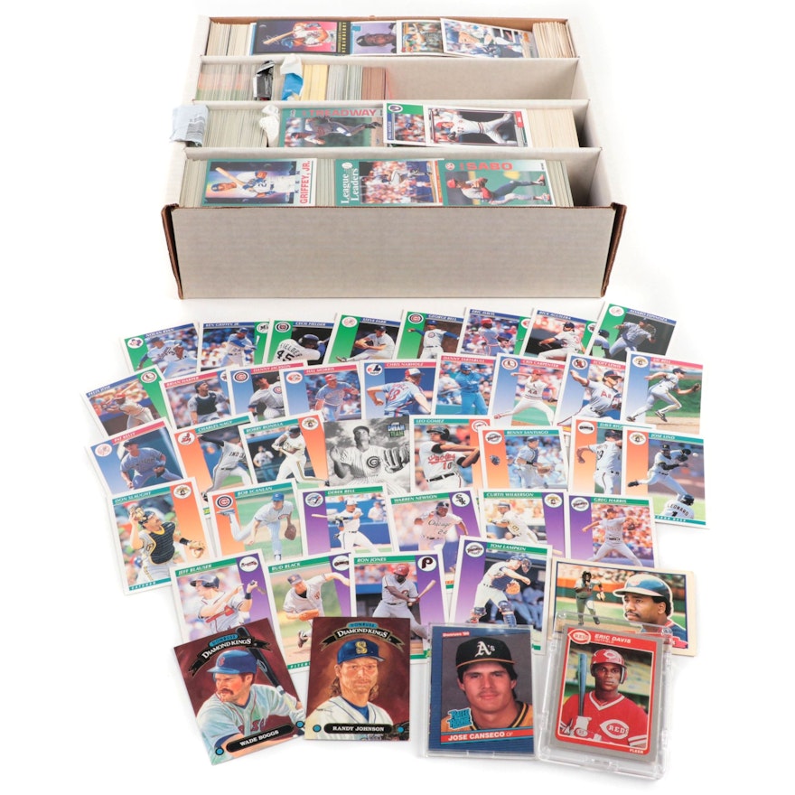 Topps, Fleer, Other Baseball Cards With Griffey Jr., Canseco, More, 1980s–1990s