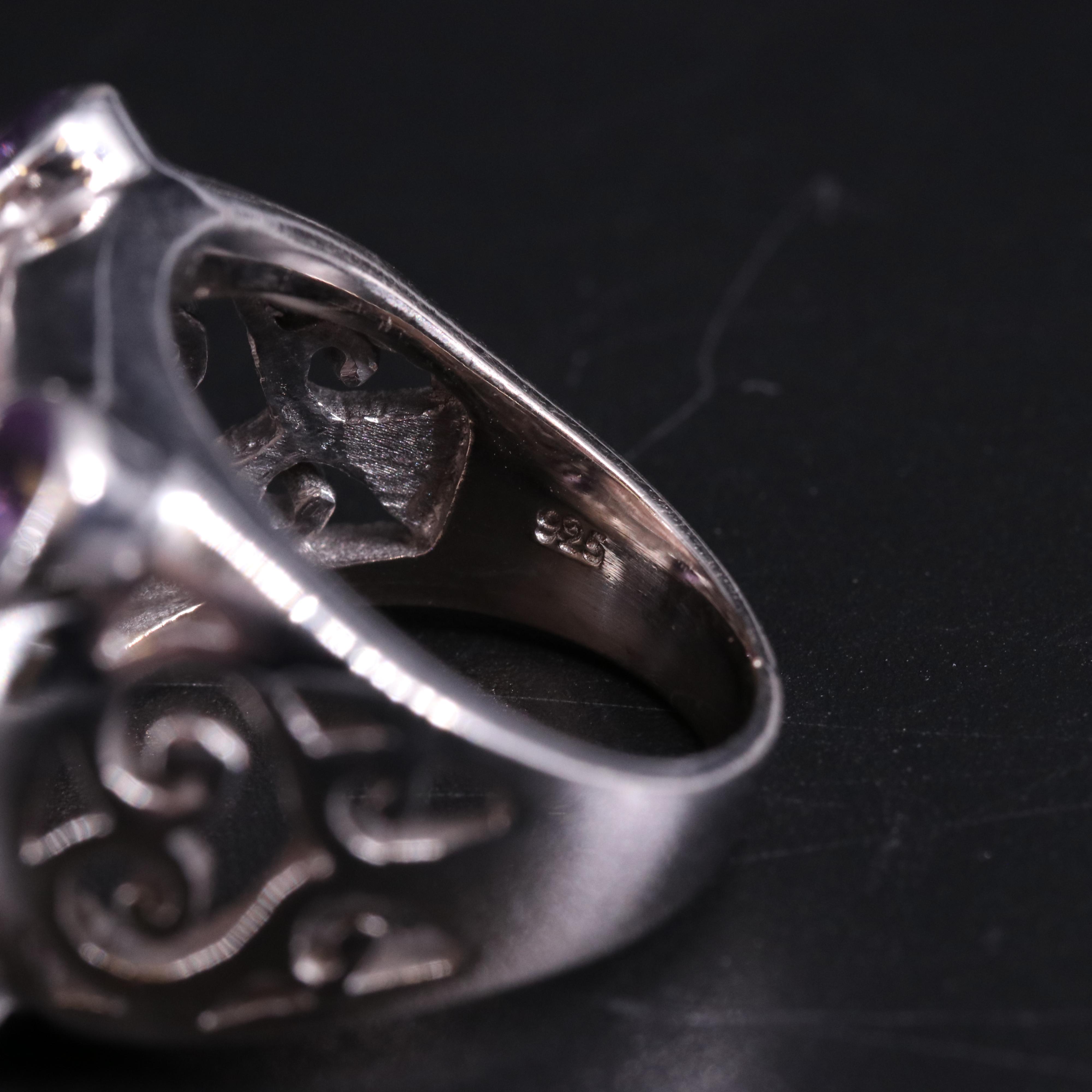 Sterling Silver Gemstone Trio