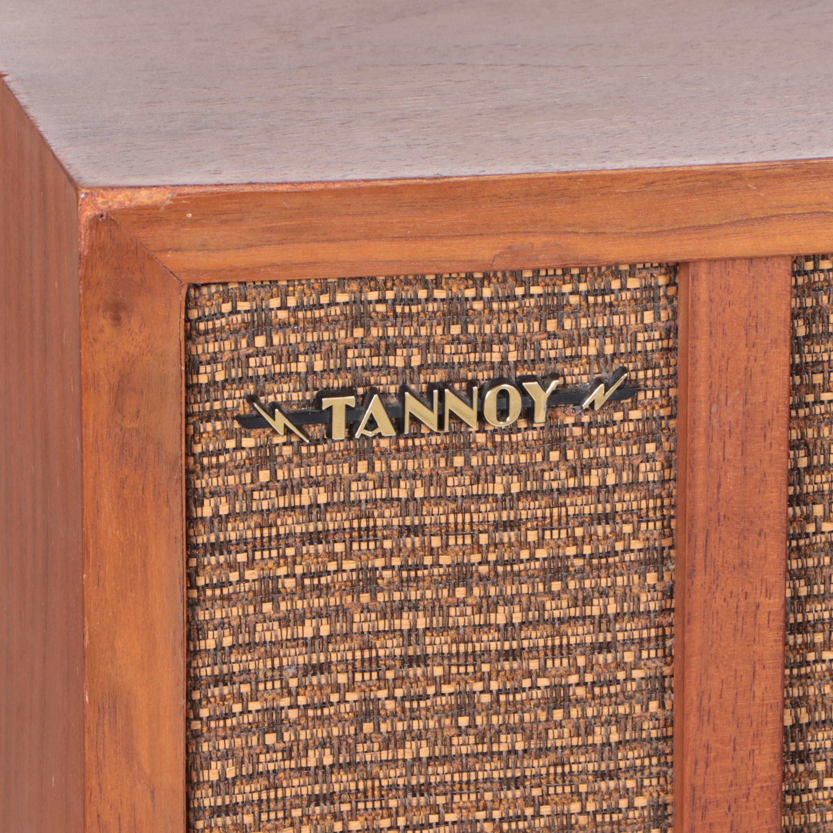 Pair of English Tannoy Belvedere Speakers and The Bass Mint Model 10/24 Sub