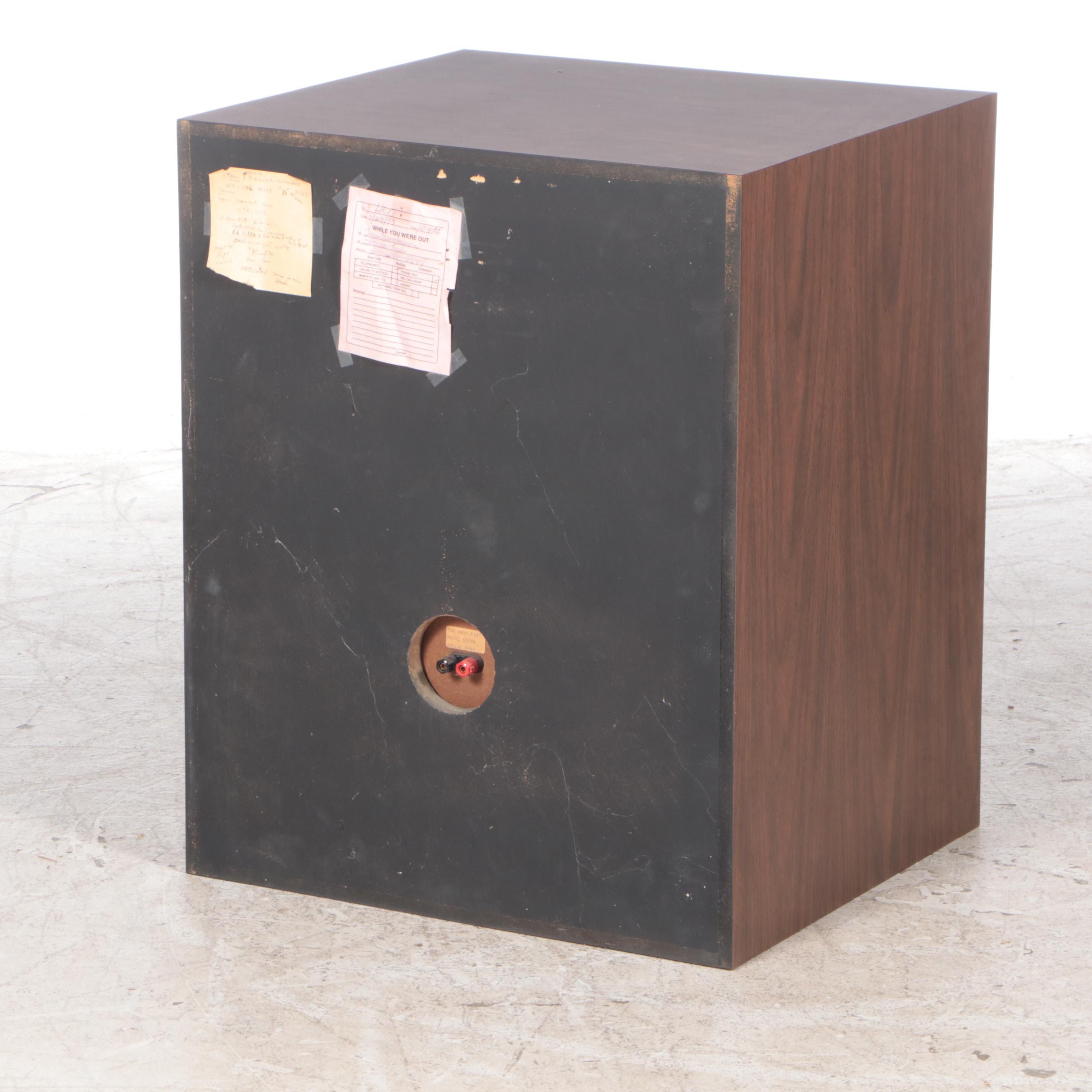 Pair of English Tannoy Belvedere Speakers and The Bass Mint Model 10/24 Sub