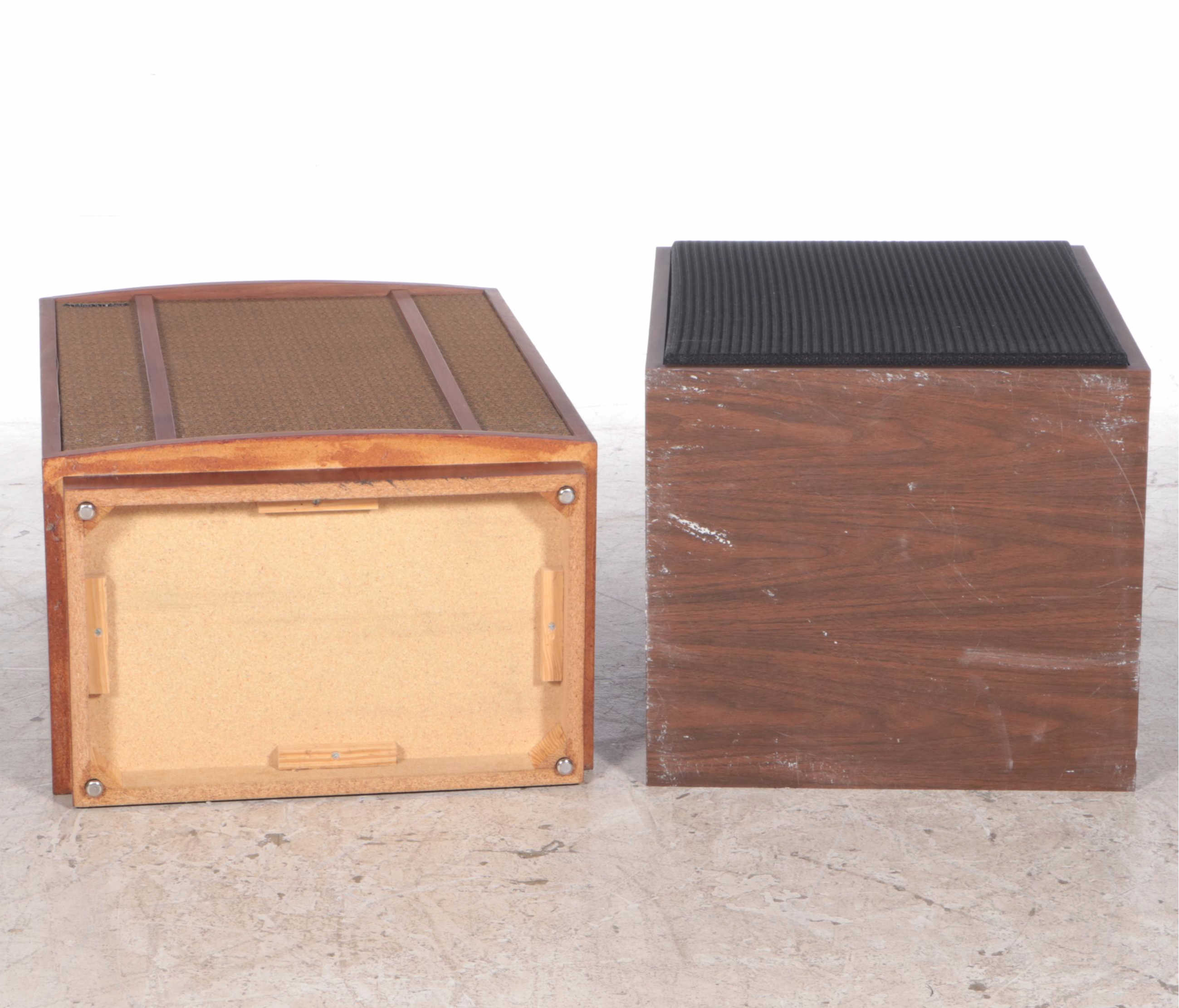 Pair of English Tannoy Belvedere Speakers and The Bass Mint Model 10/24 Sub