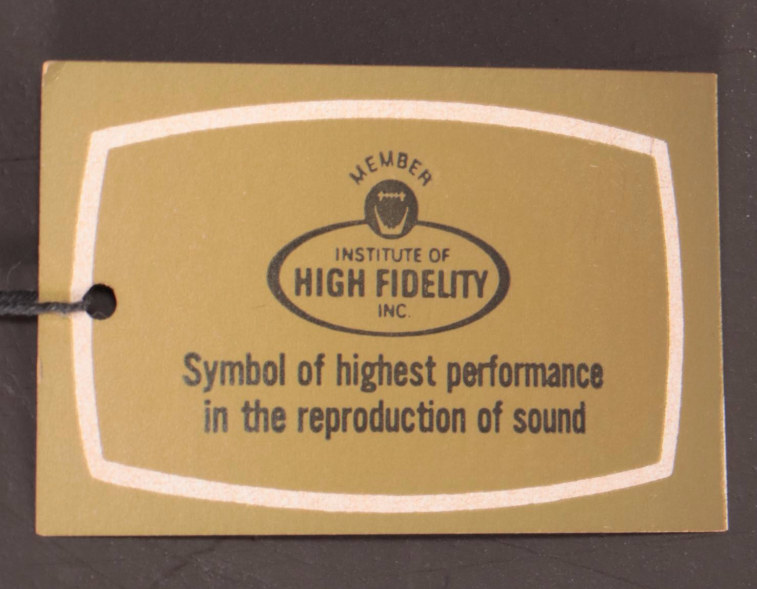 Pair of English Tannoy Belvedere Speakers and The Bass Mint Model 10/24 Sub