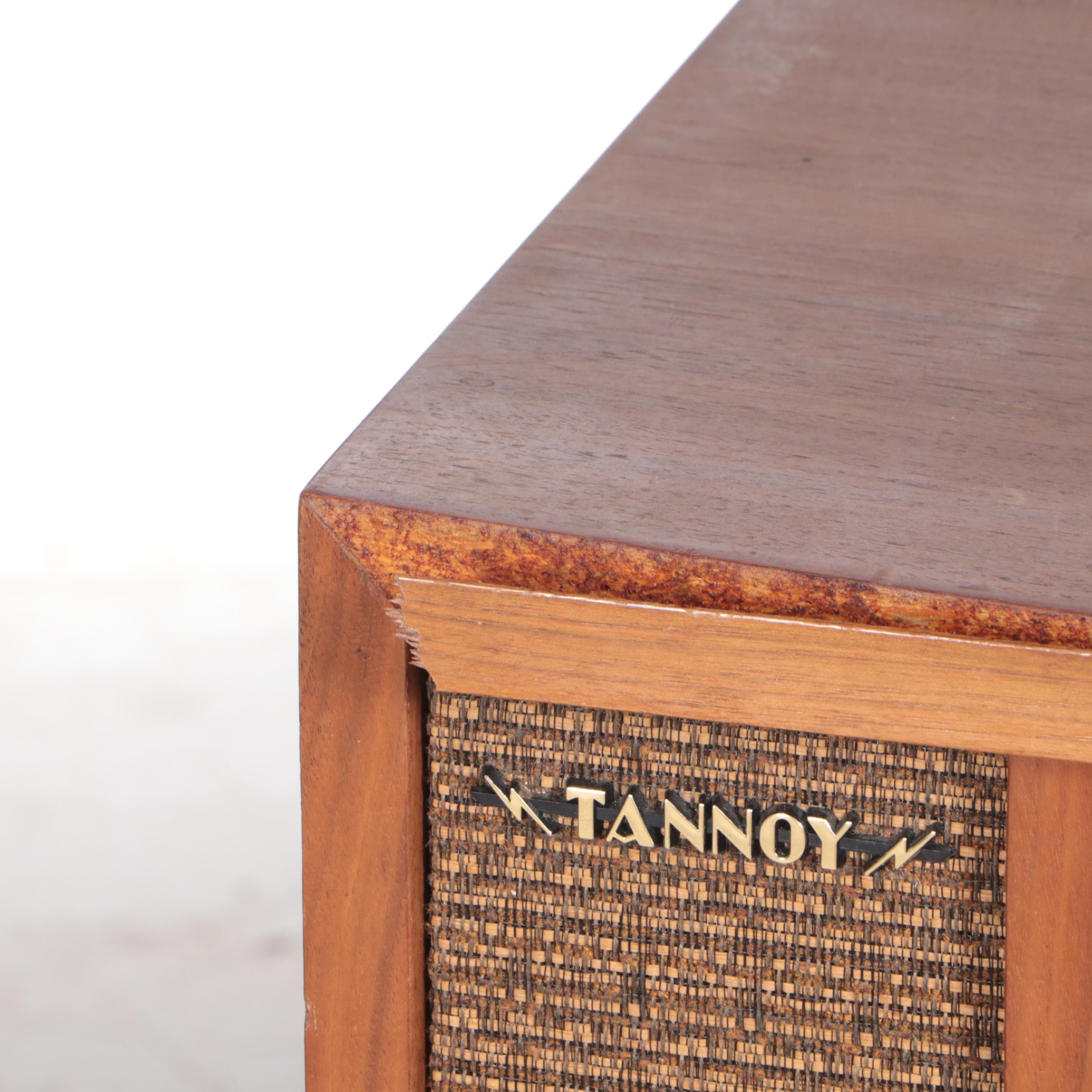 Pair of English Tannoy Belvedere Speakers and The Bass Mint Model 10/24 Sub