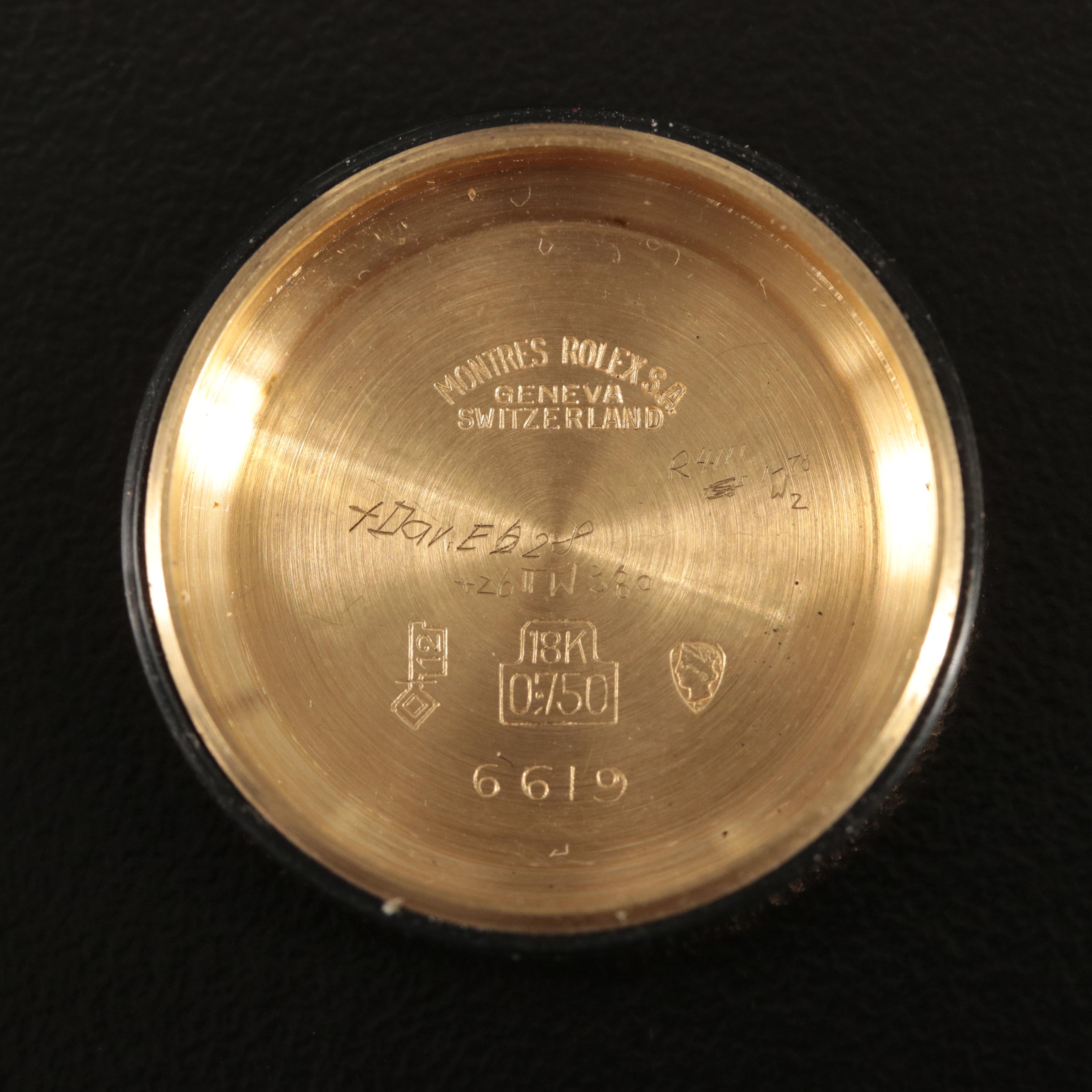 18K and Diamond 1967 Rolex Oyster Perpetual Automatic Watch