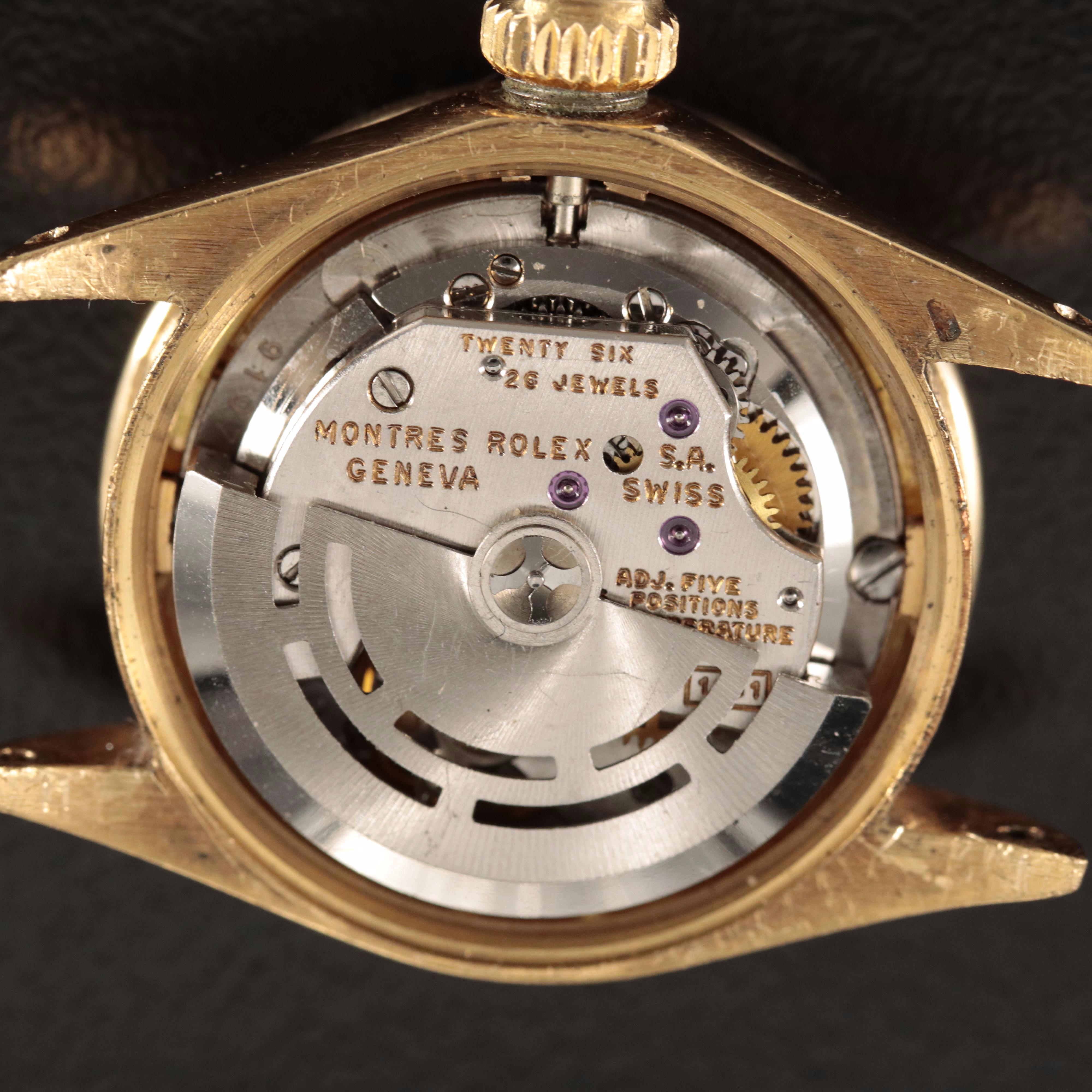 18K and Diamond 1967 Rolex Oyster Perpetual Automatic Watch