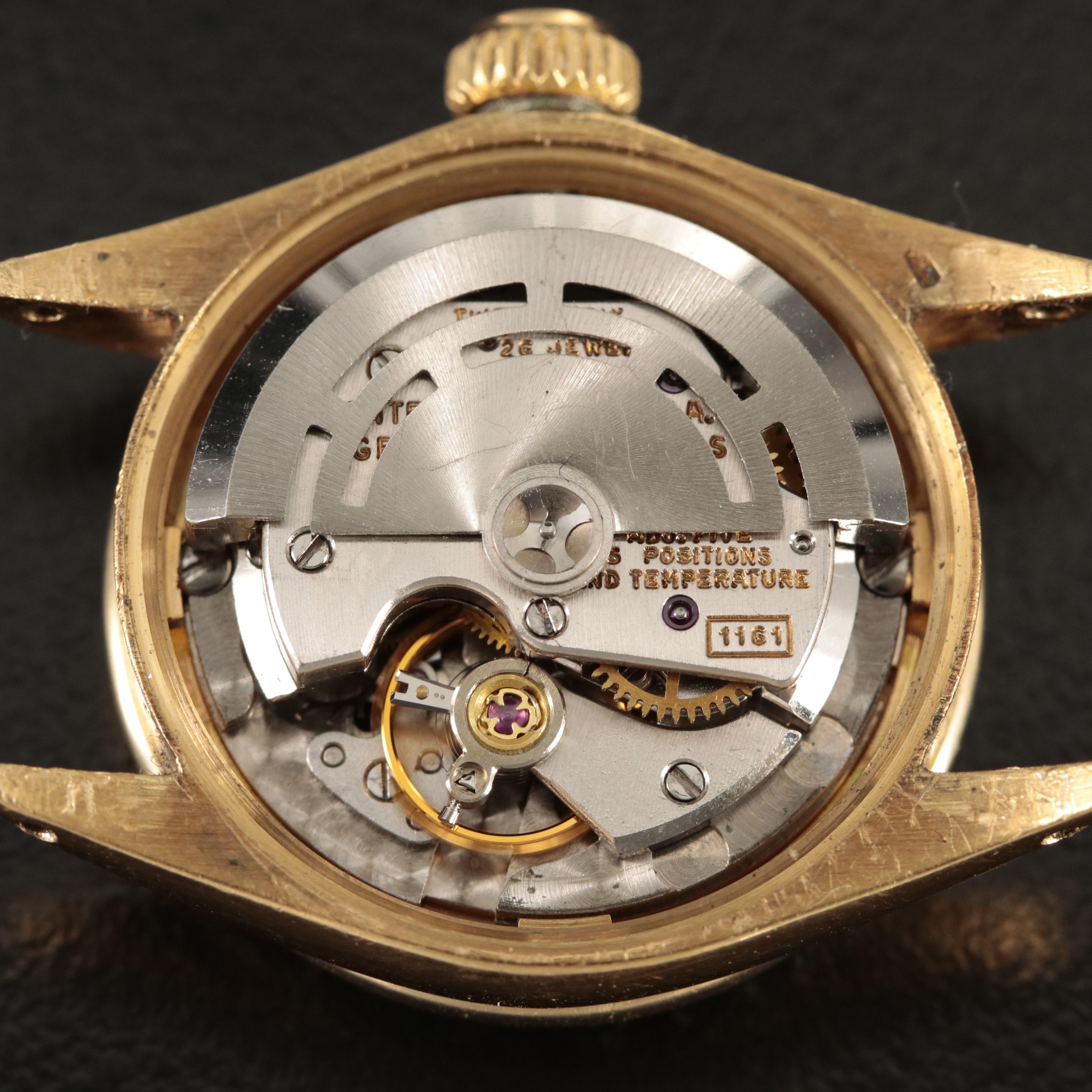 18K and Diamond 1967 Rolex Oyster Perpetual Automatic Watch