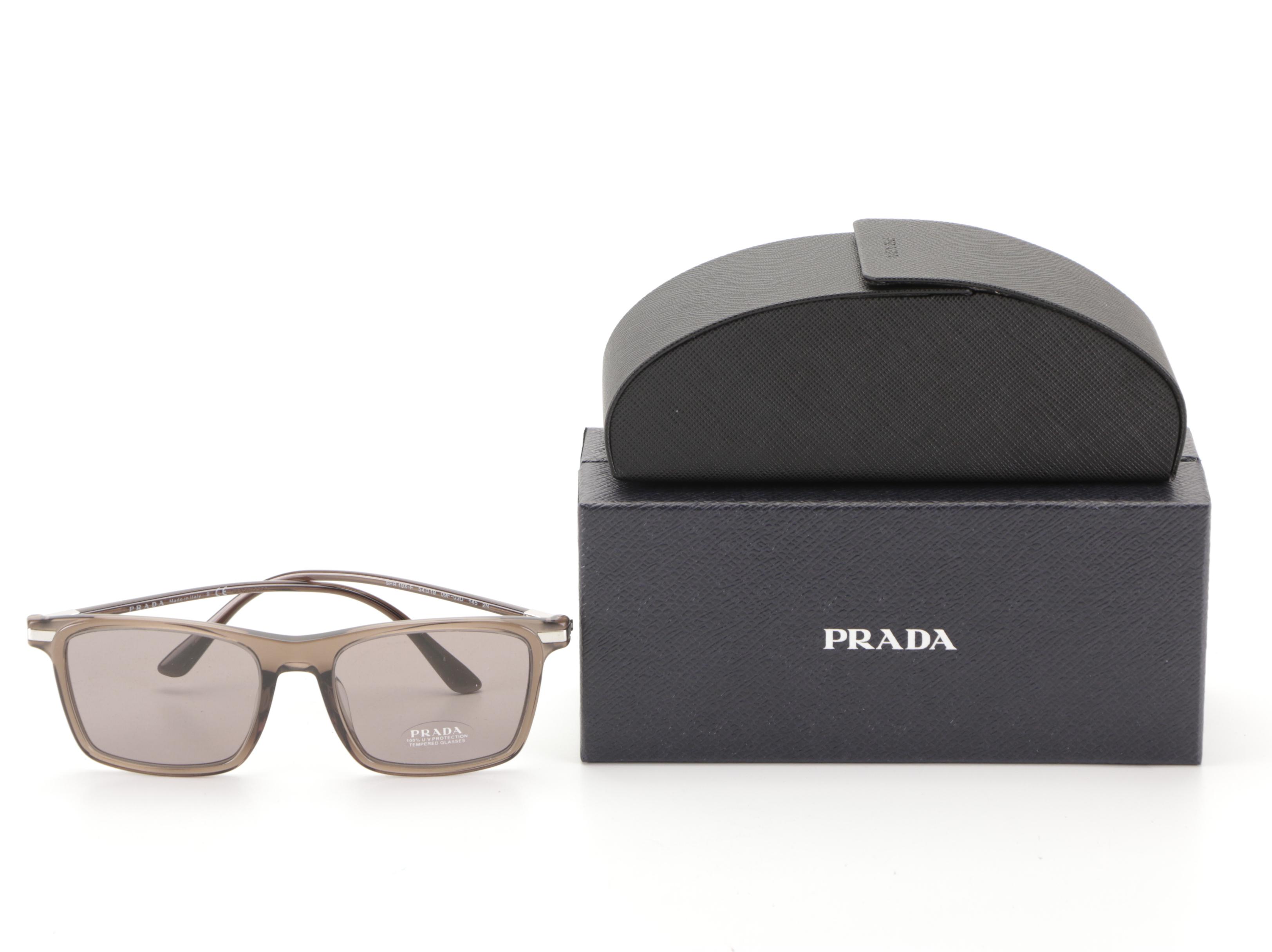 Prada SPR19X-F Sunglasses with Case and Box