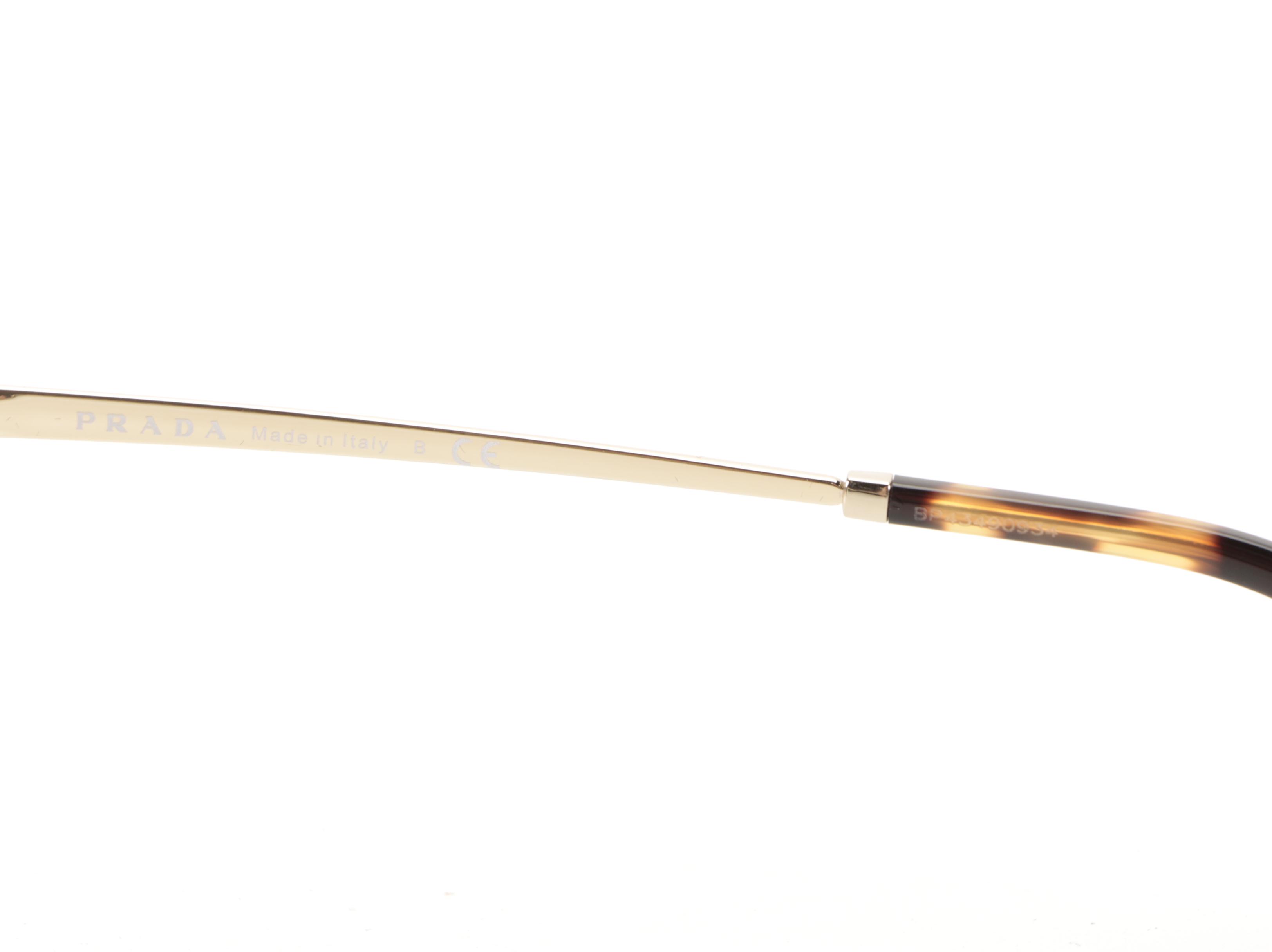 Prada SPR25X Cat Eye Sunglasses with Case and Box